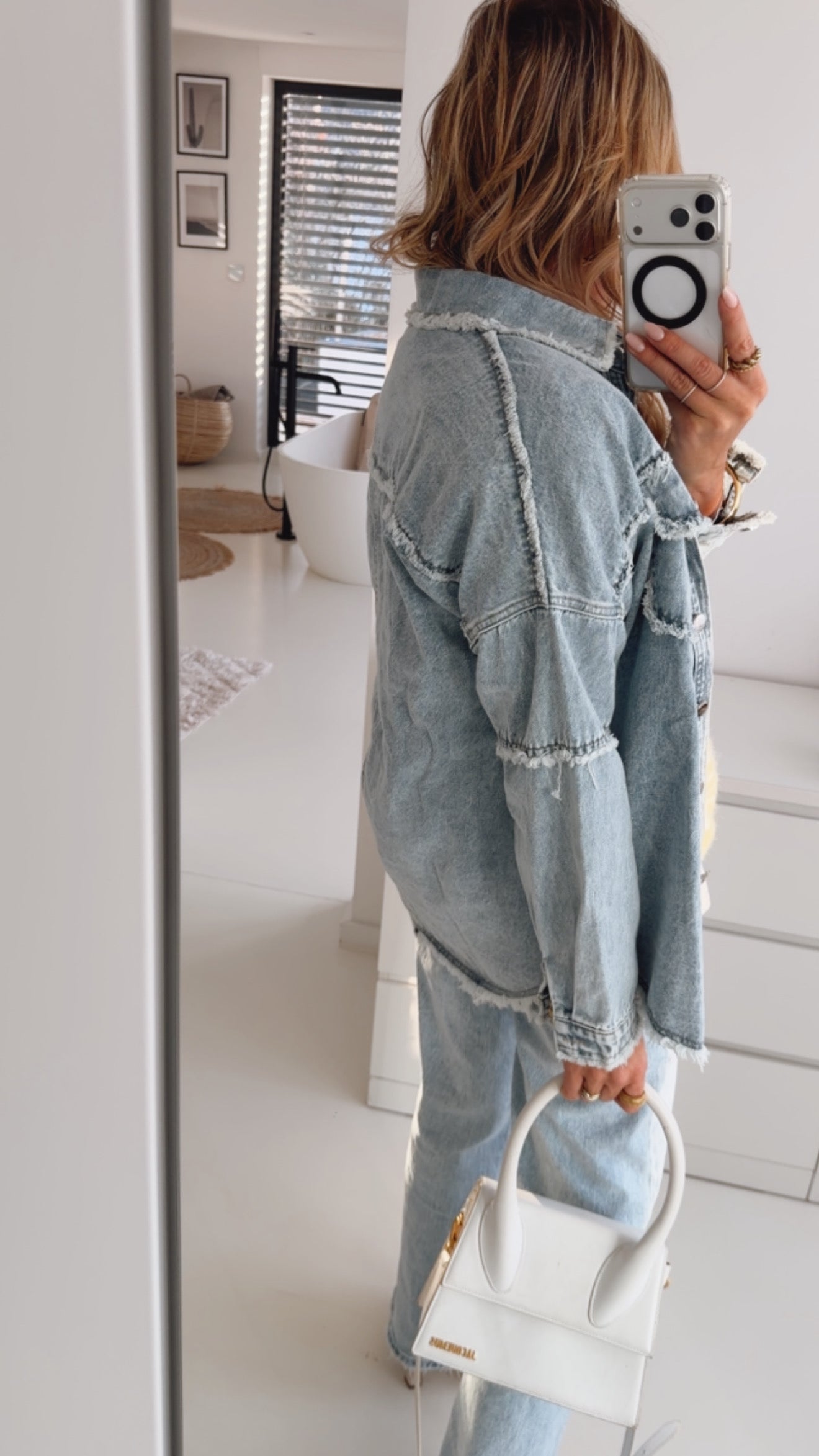 Jeans Hemd Destroyed Pockets