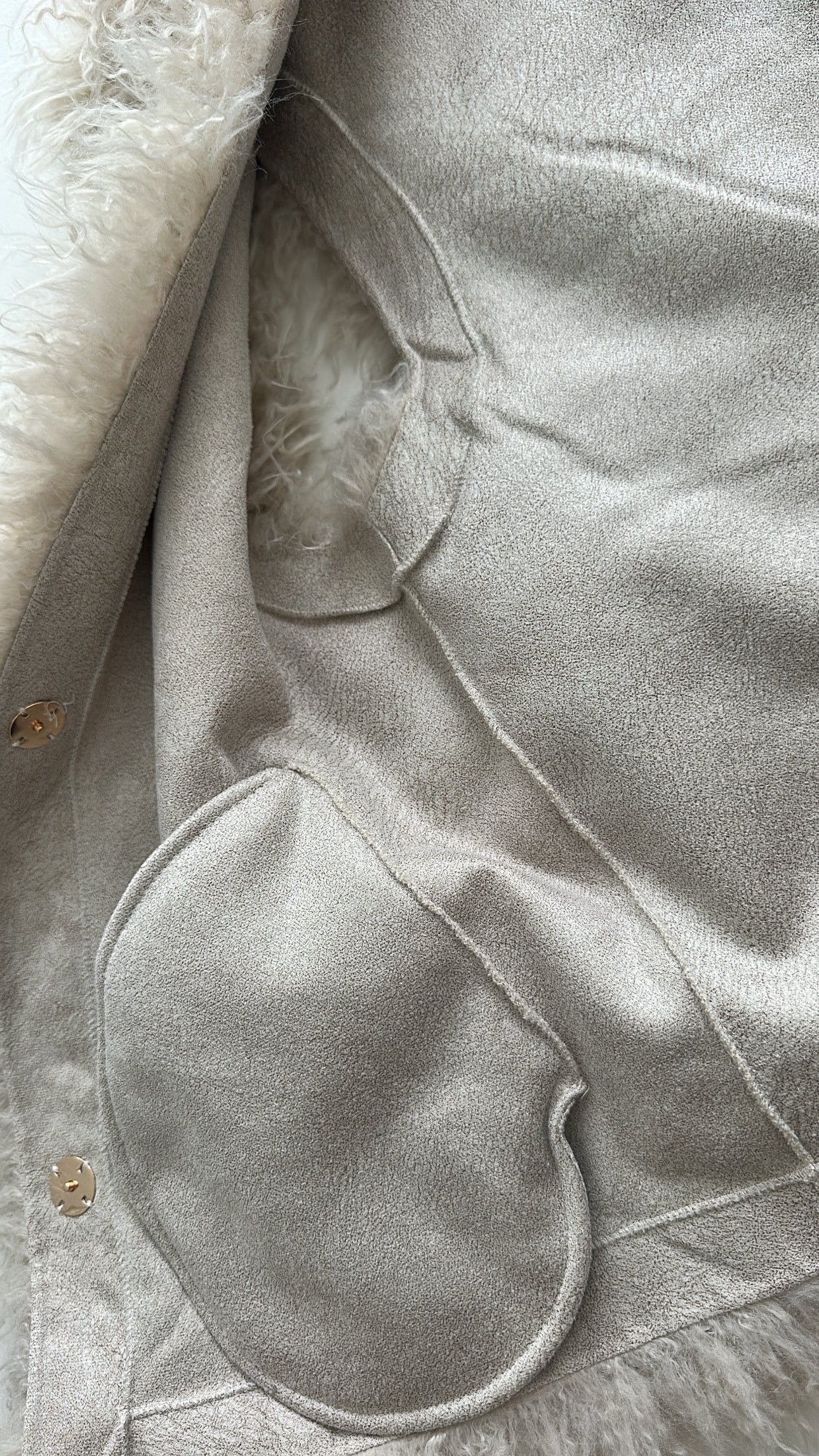 Midi Weste Flausch
