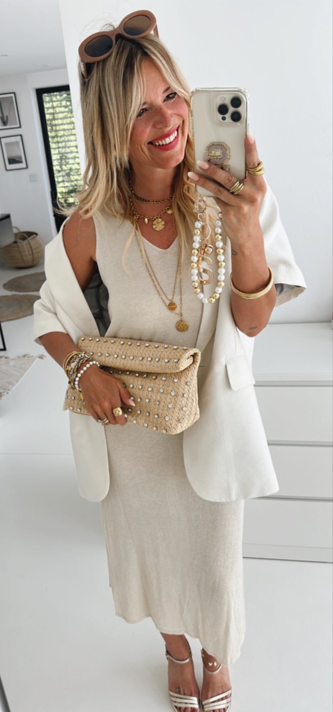 Knit Kleid Glitter