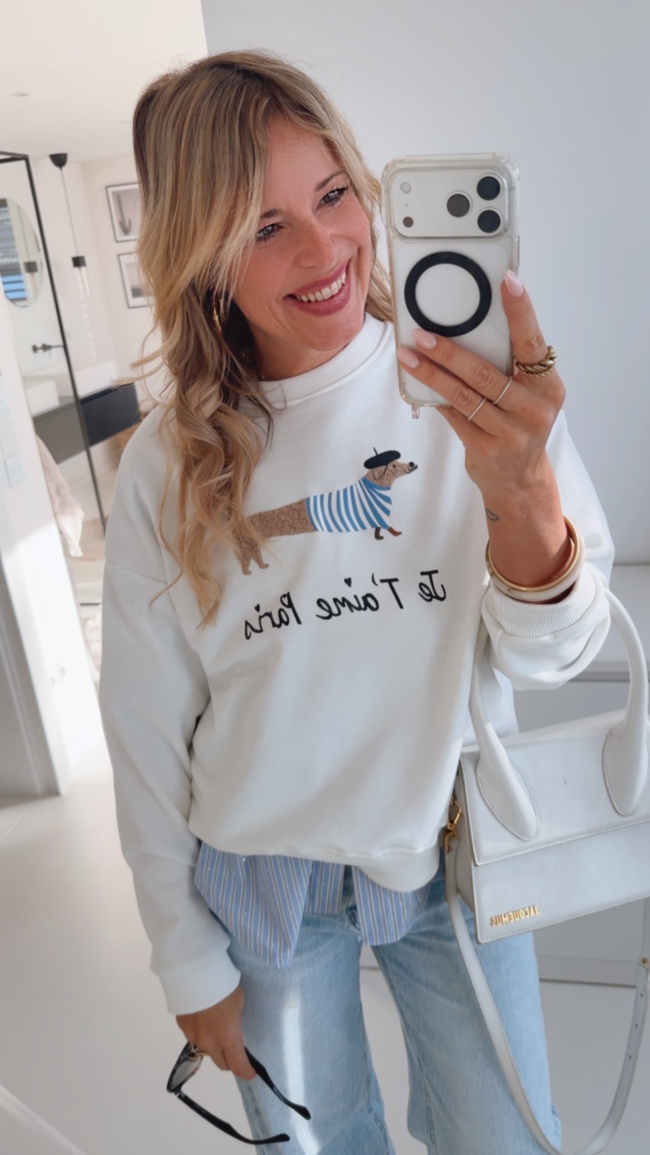 Crewneck Sweat Pulli Dackel