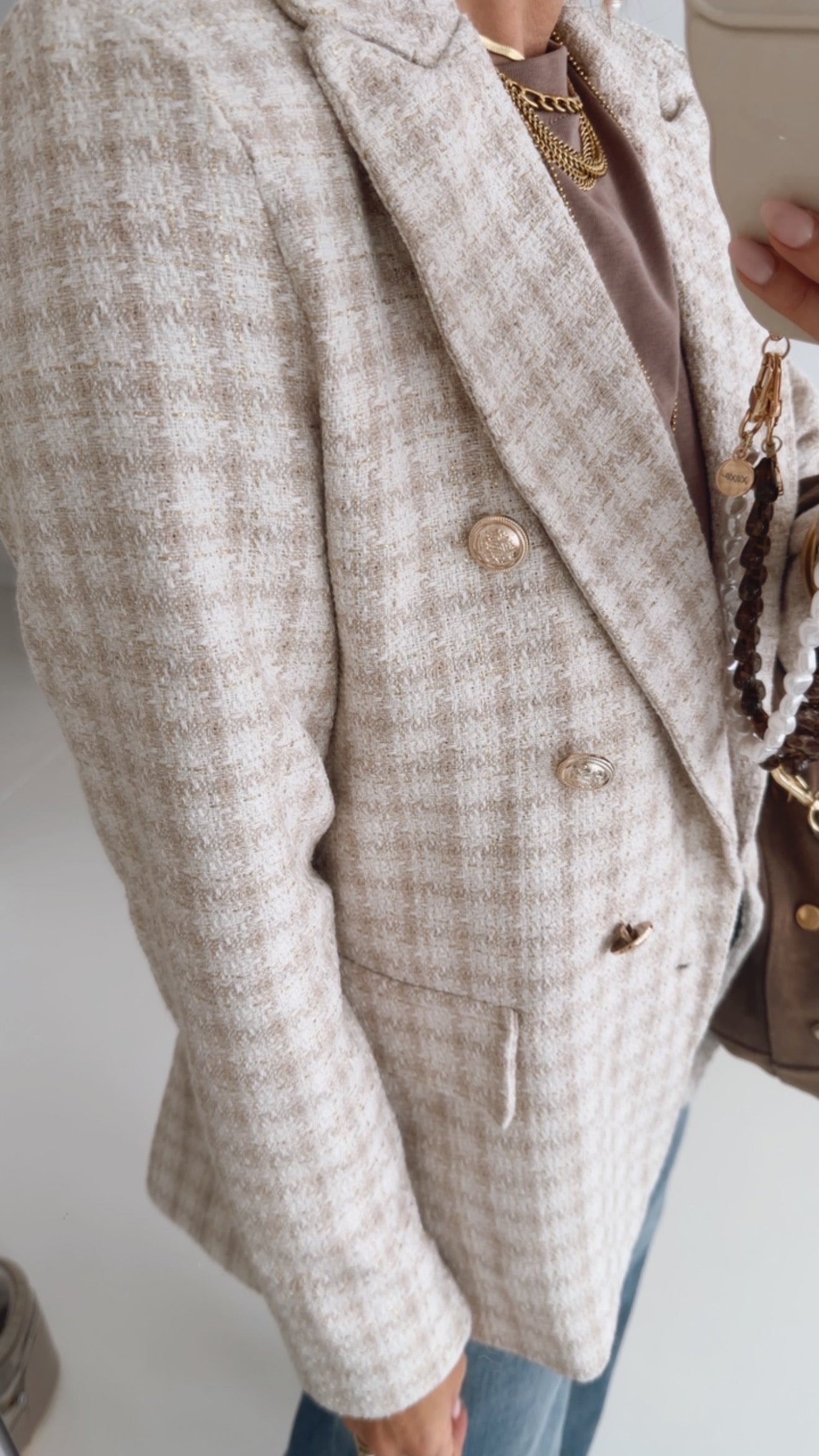 Blazer Golden Button