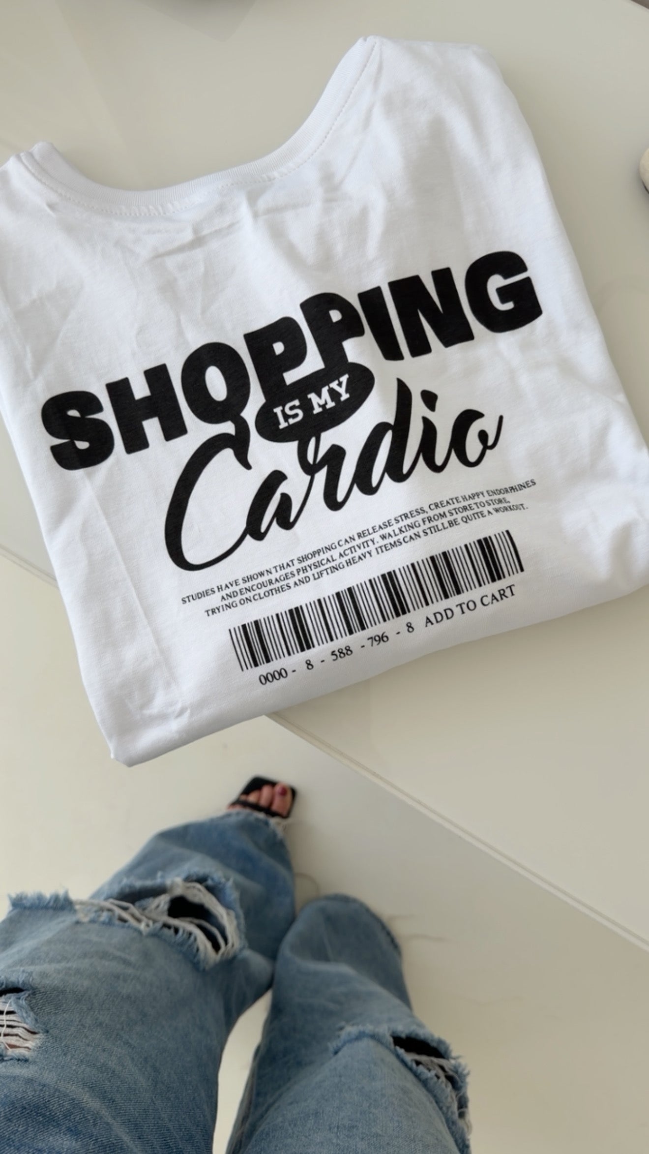 T-Shirt Backprint Shopping