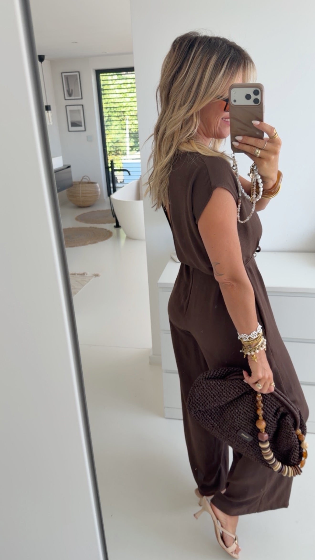 Jumpsuit Simple Tie