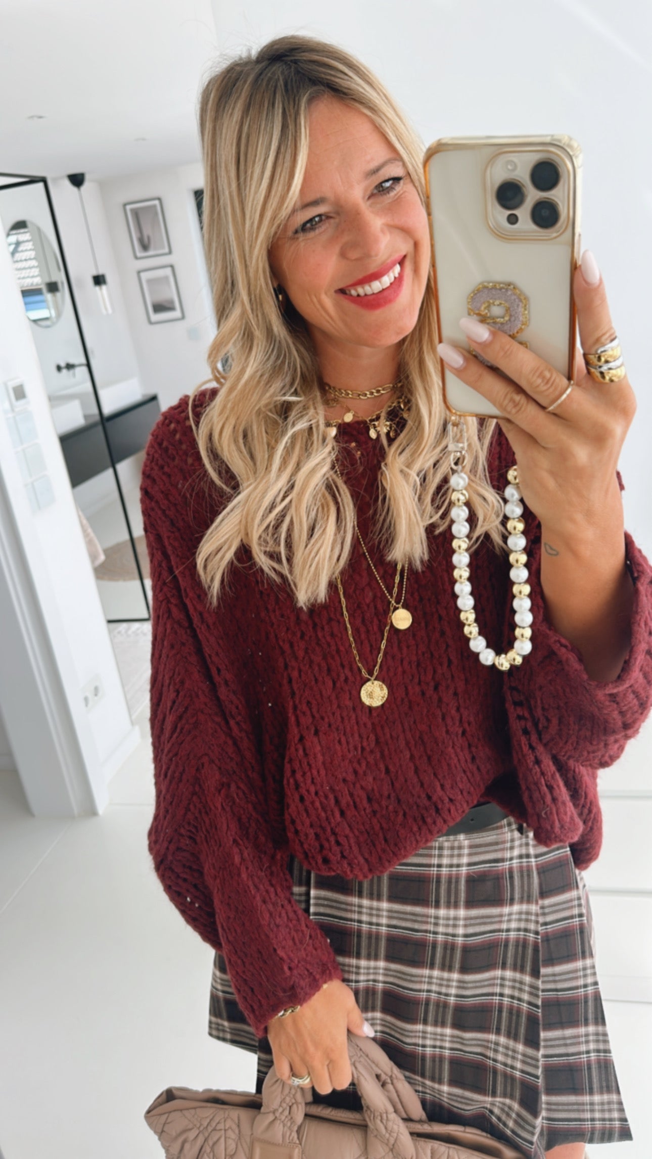 Loose Oversize Strick Pulli