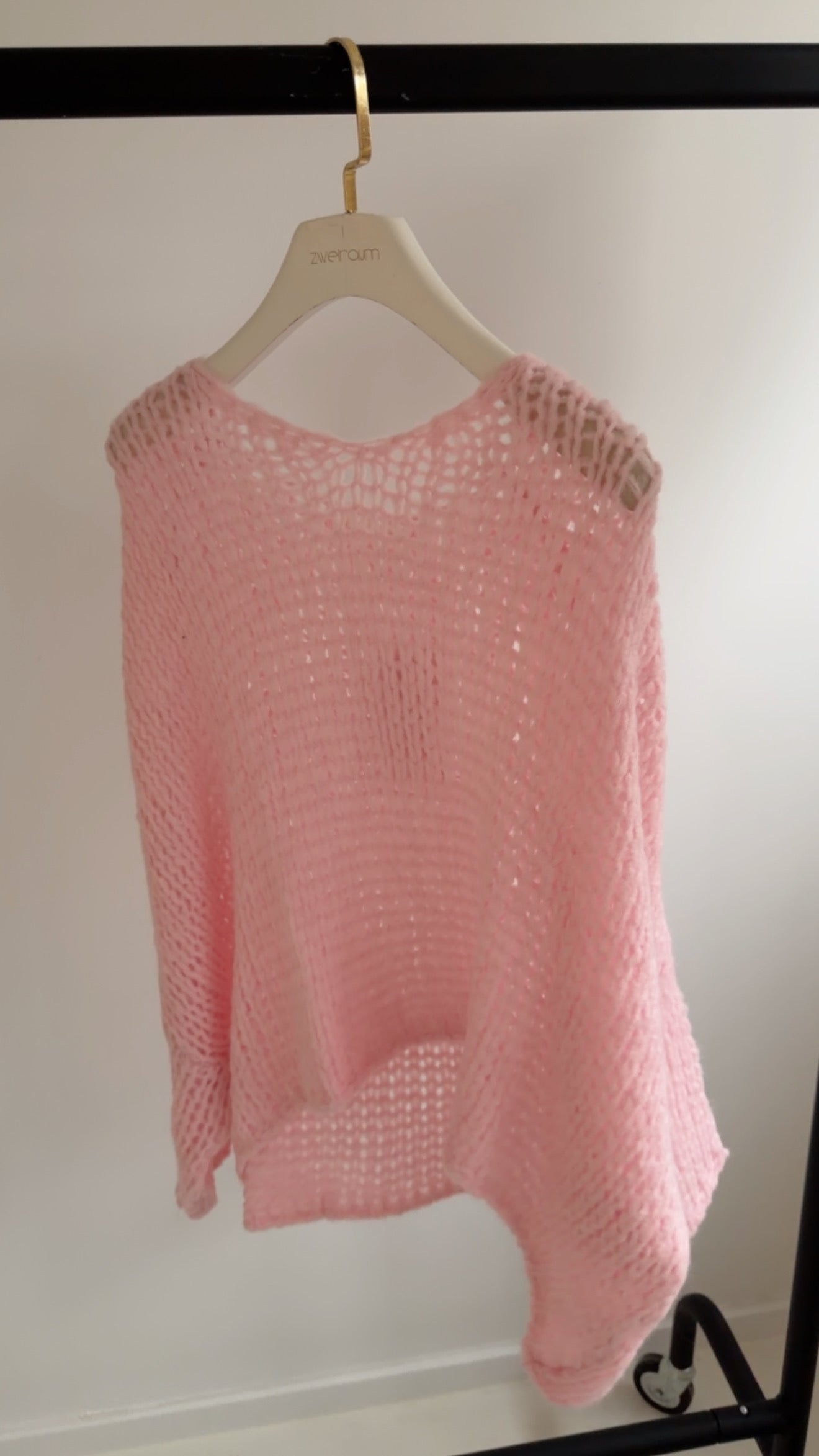 Oversize Grobstrick Pulli Loose