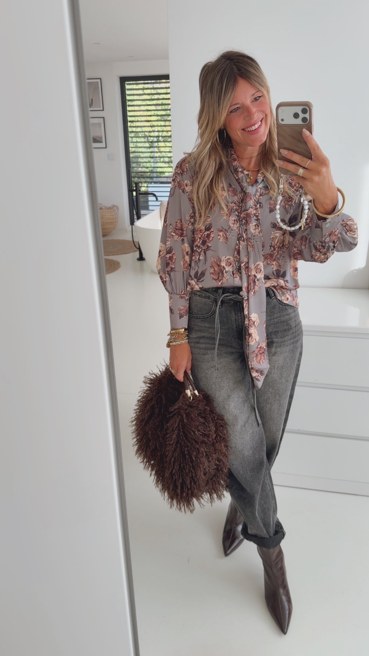 Jeans Mit Bindegurt