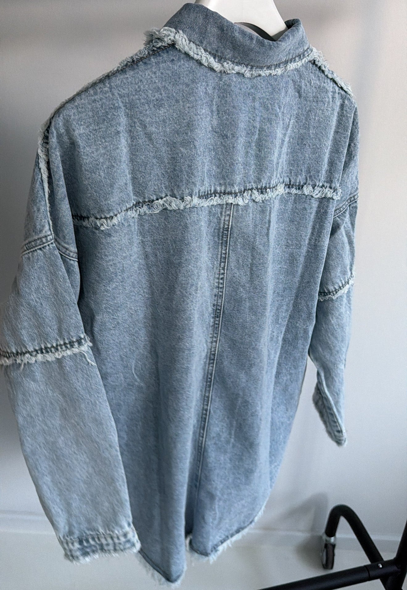 Jeans Hemd Destroyed Pockets