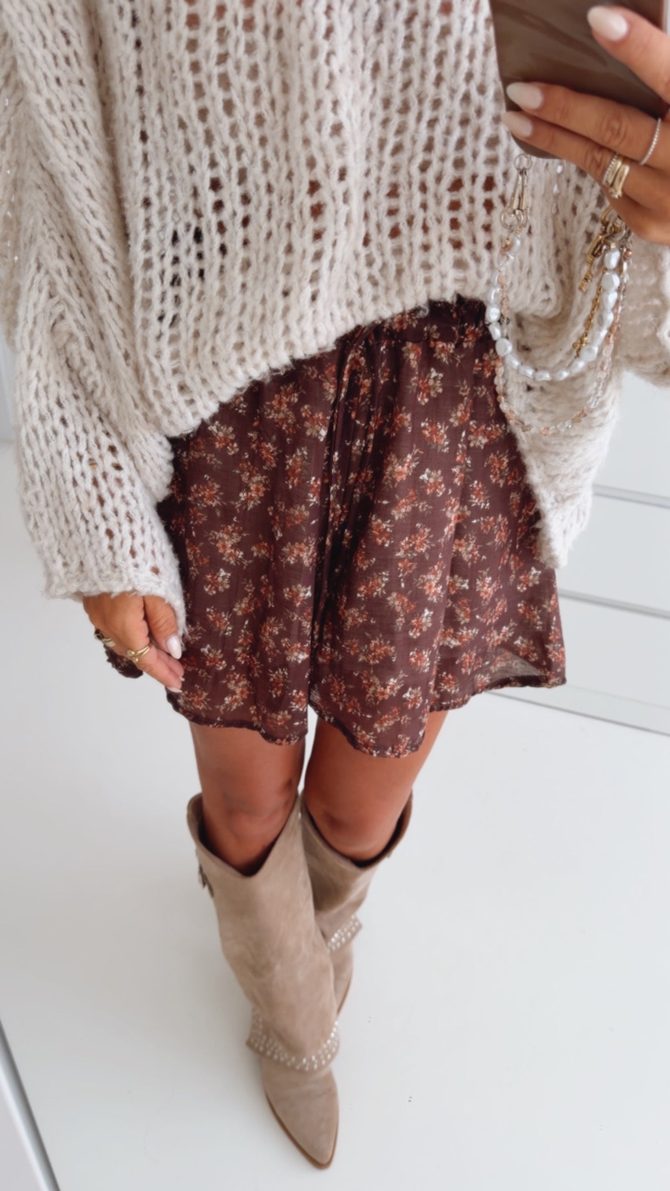 Flatter Shorts Fiori