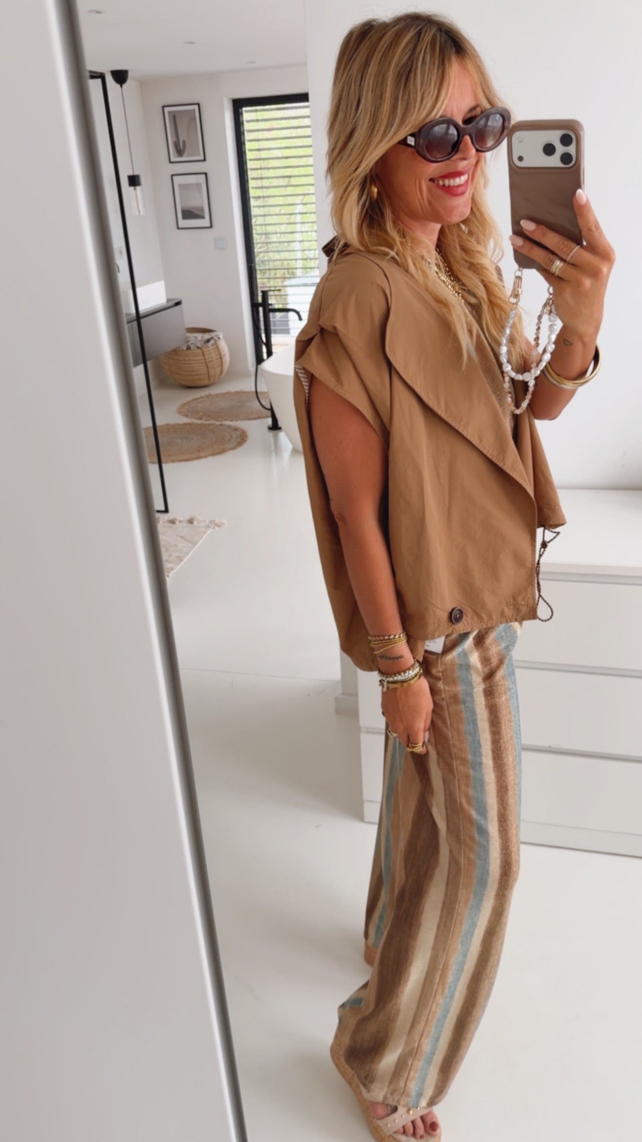 Midi Weste Oversize