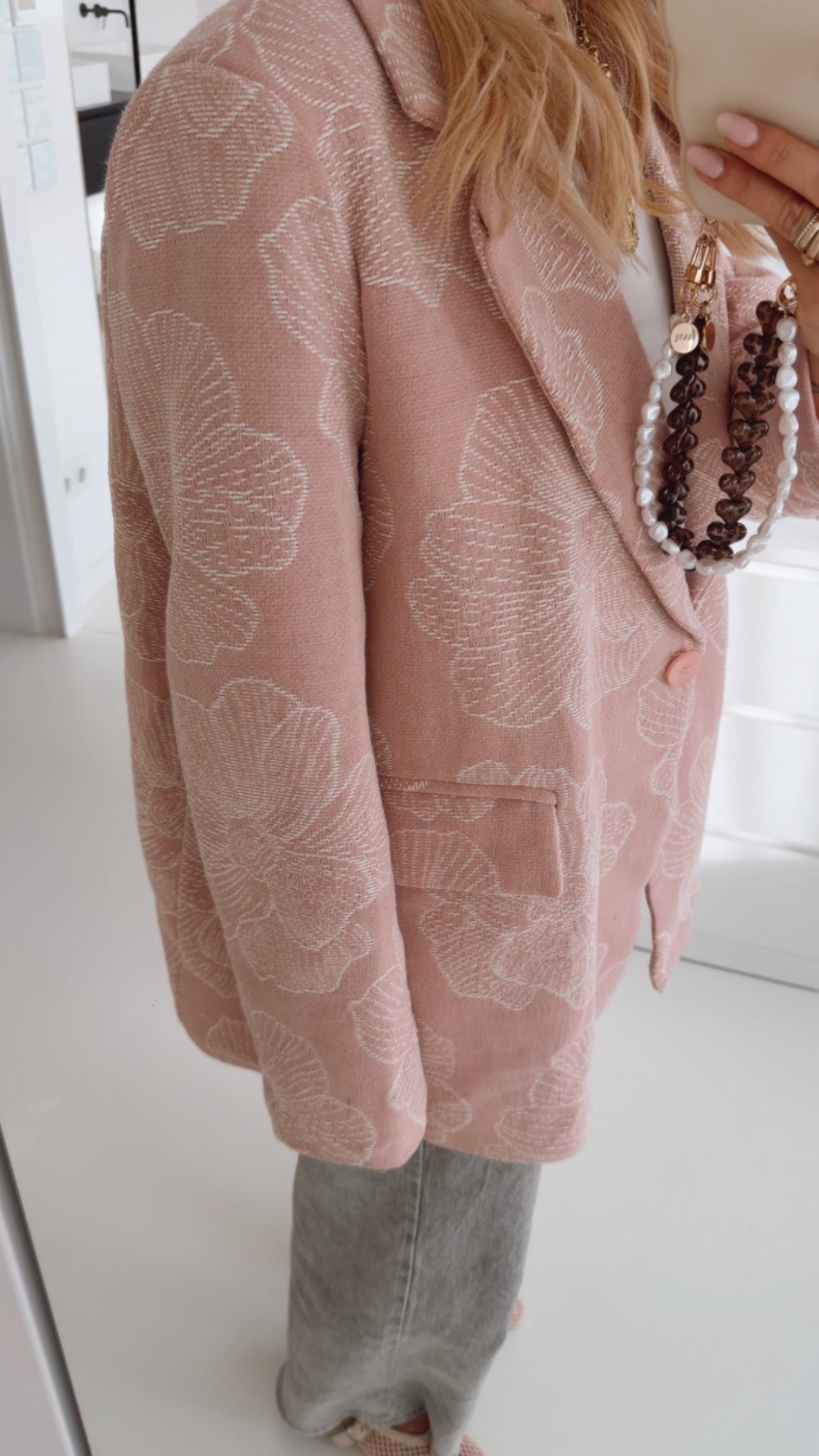 Blazer Big Flowers