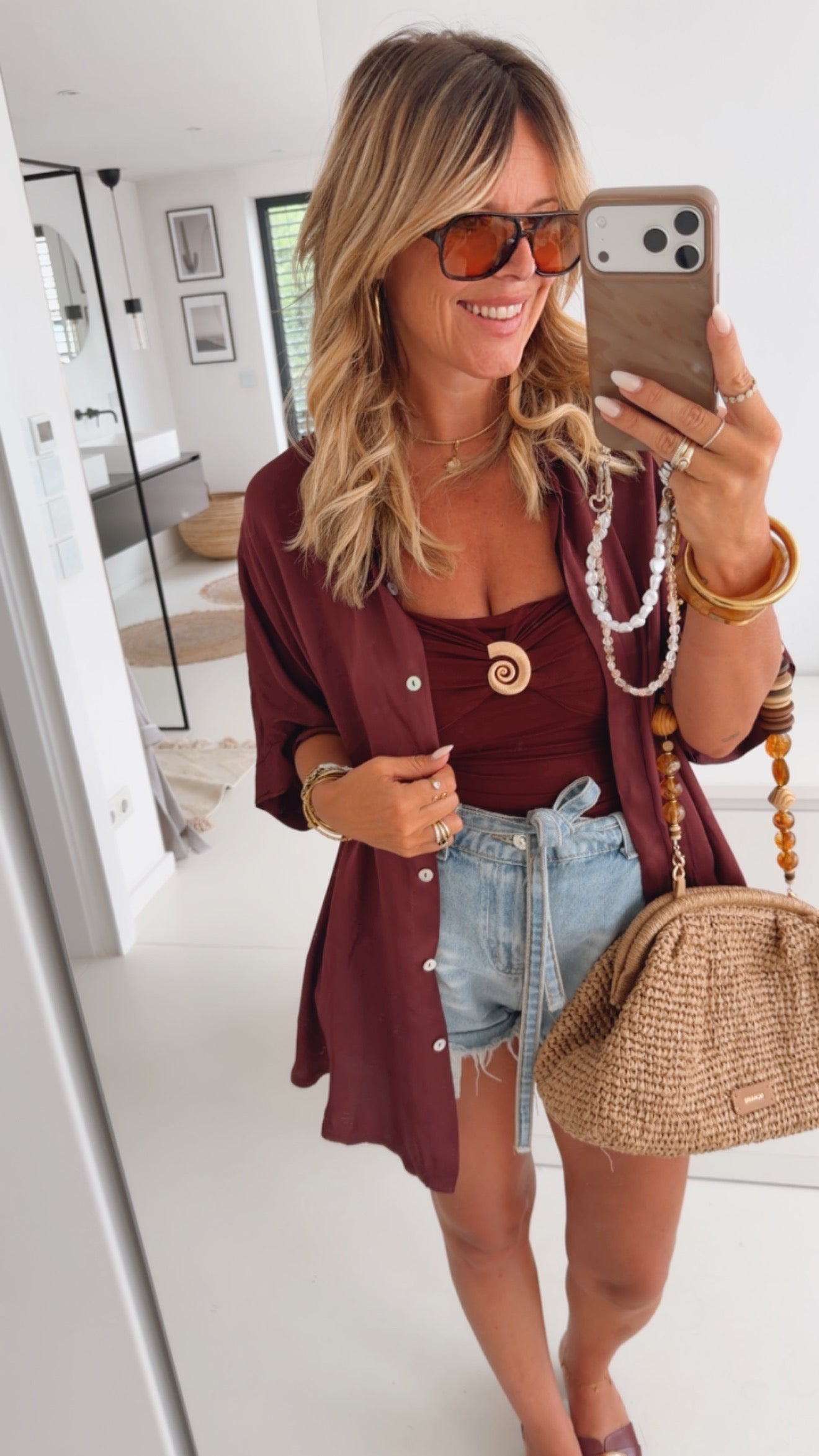 Tube Top Muschel Detail