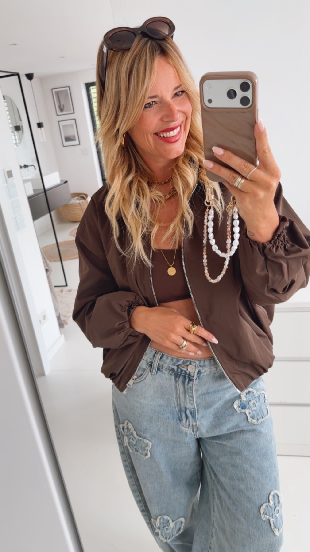 Midi Jacke Oversize