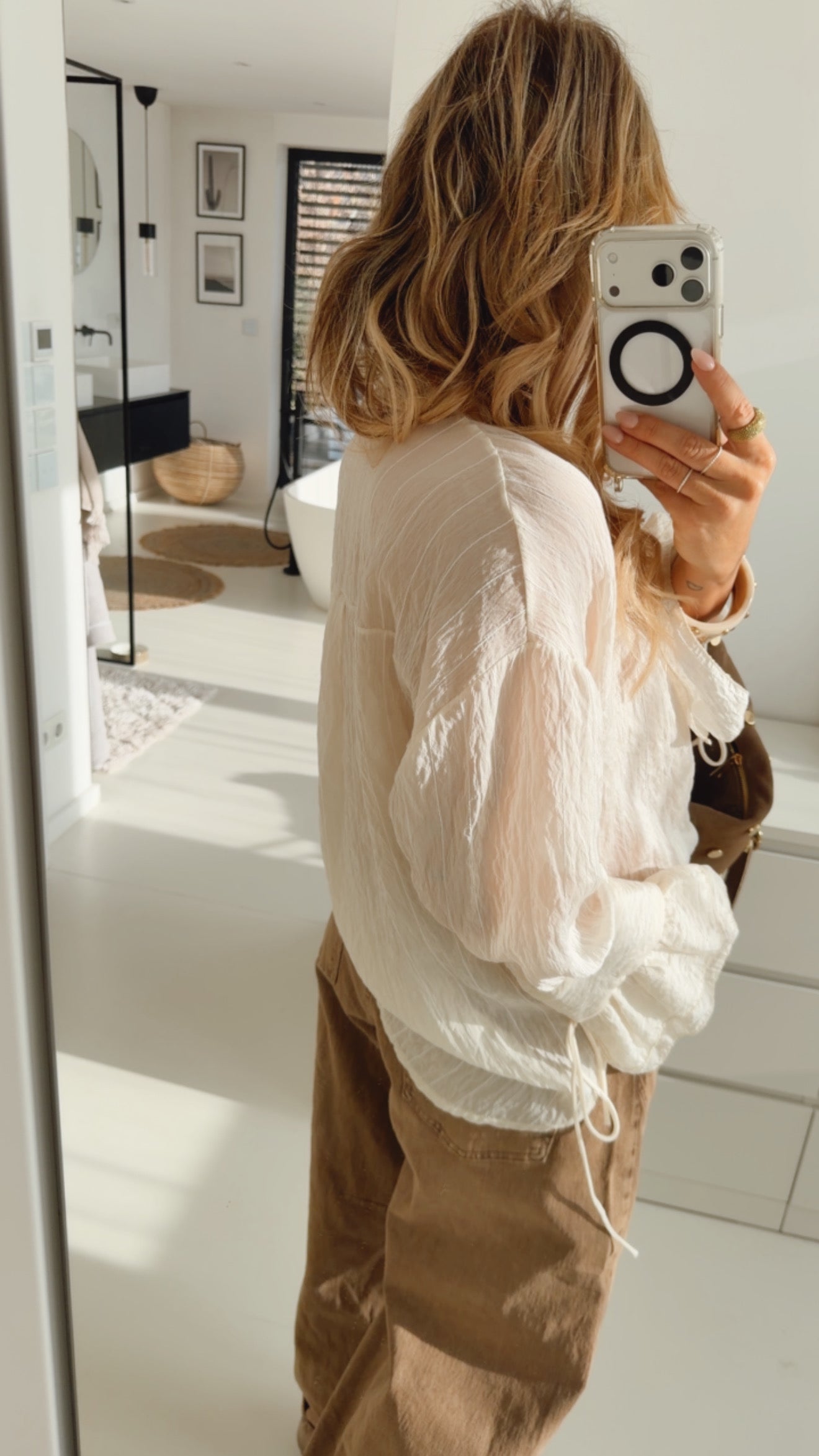 Bluse Statement Sleeves