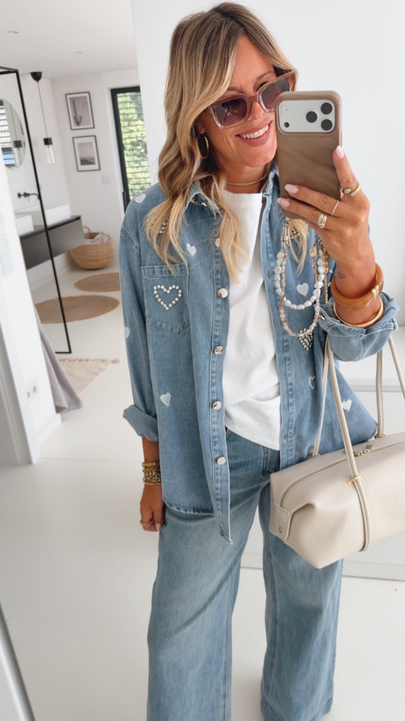 Jeans Hemd Different Hearts