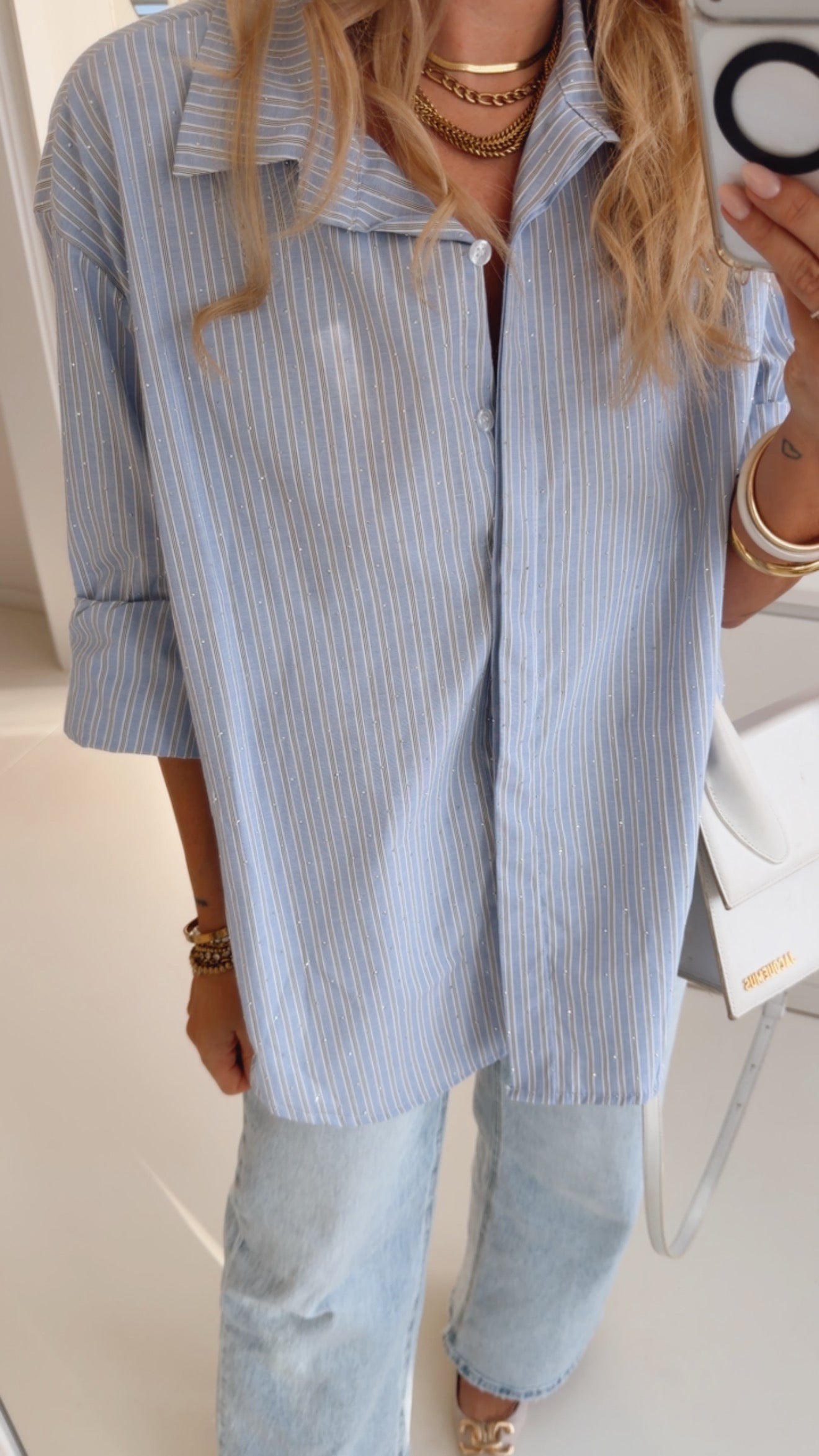 Sparkle Hemd Stripes