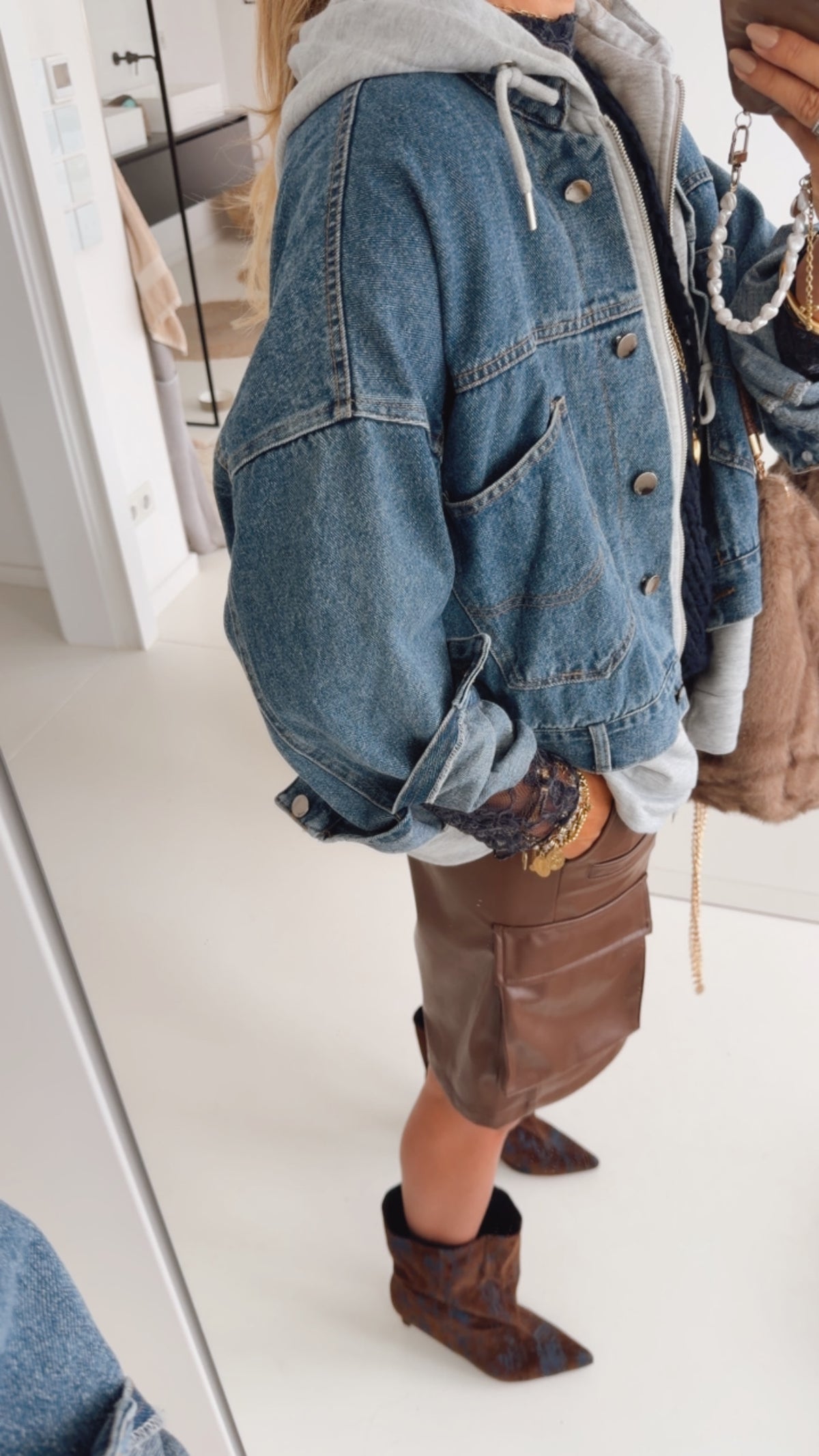 Double Jacke Sweater Jeans