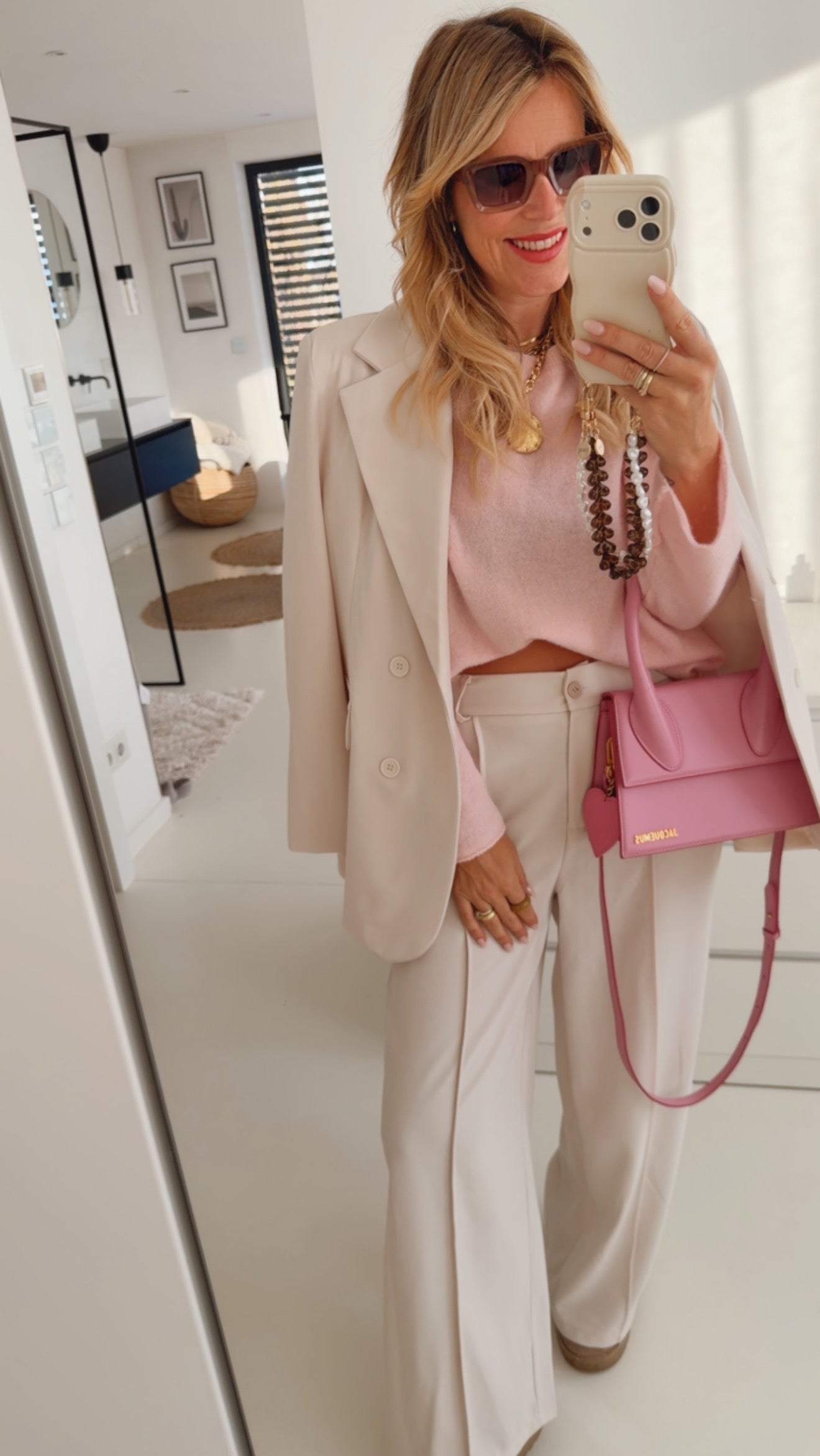 Midi Pulli Soft mit Umschlagarm