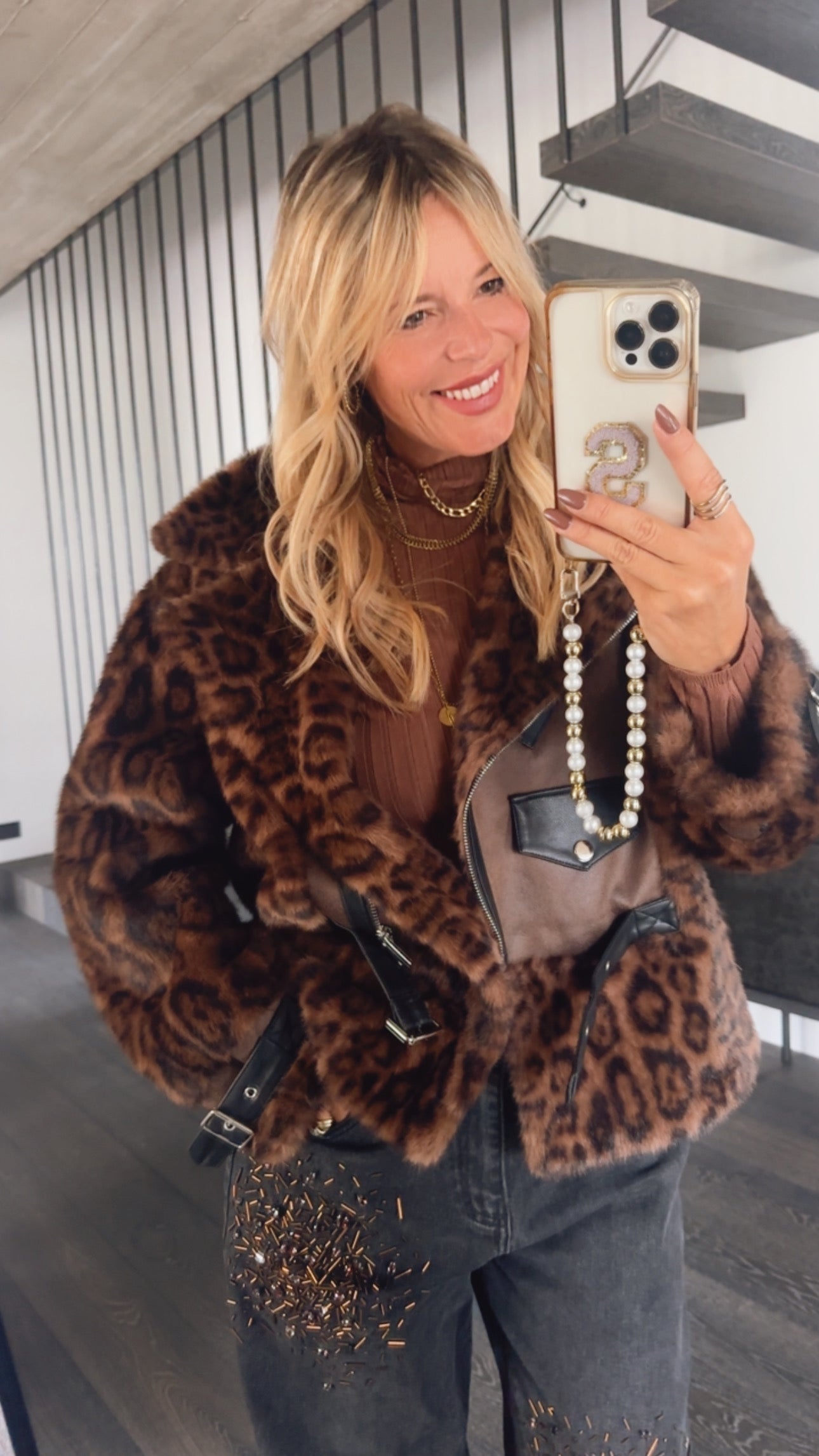 Biker Leo Jacke Flausch