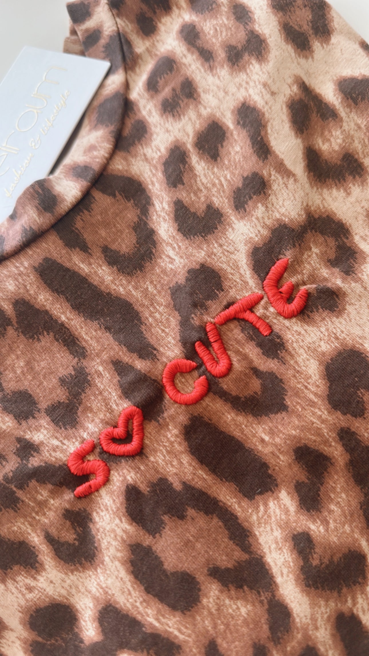 T-Shirt Leo "So Cute"