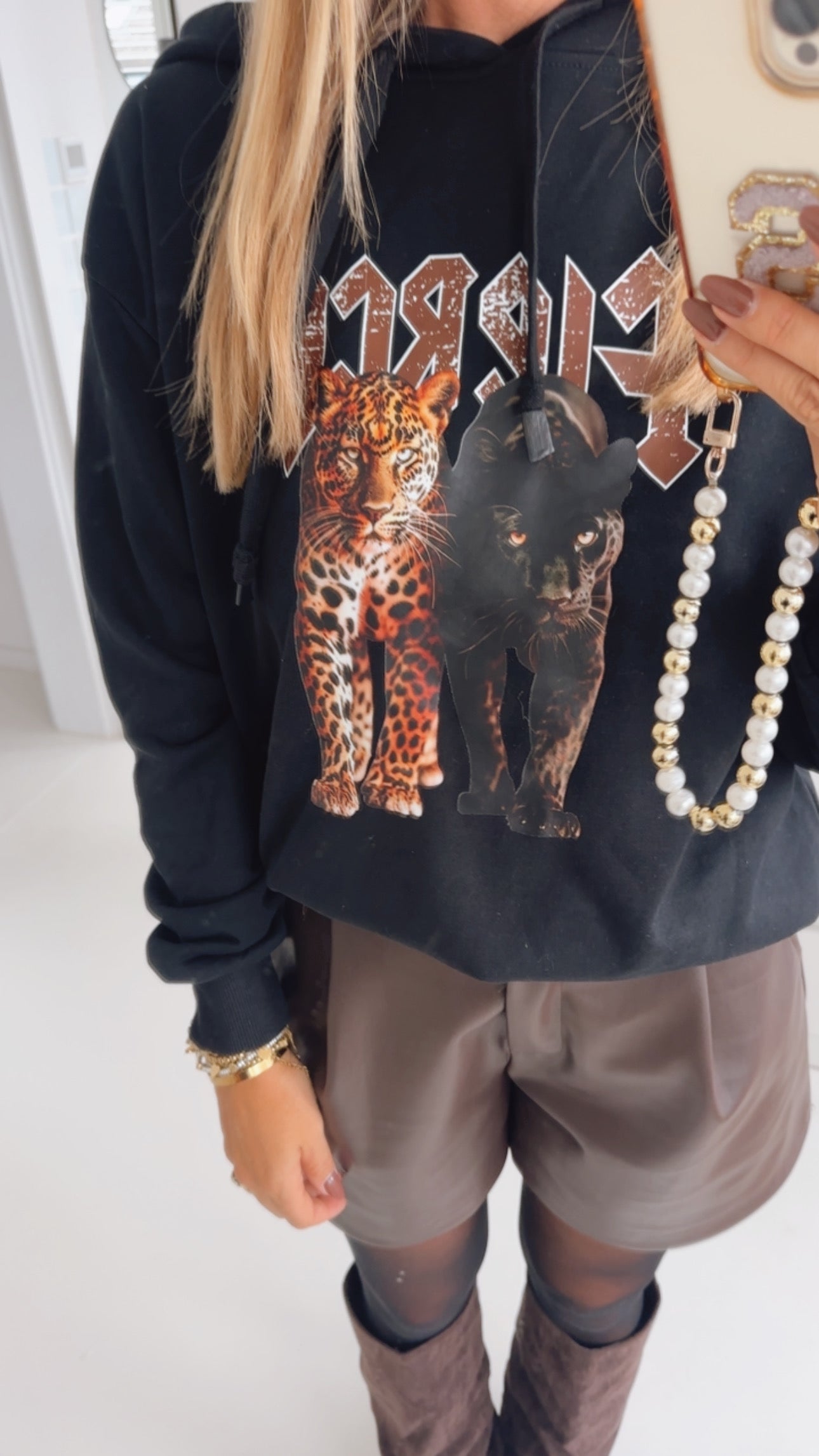 Sweat Pulli mit Kapuze