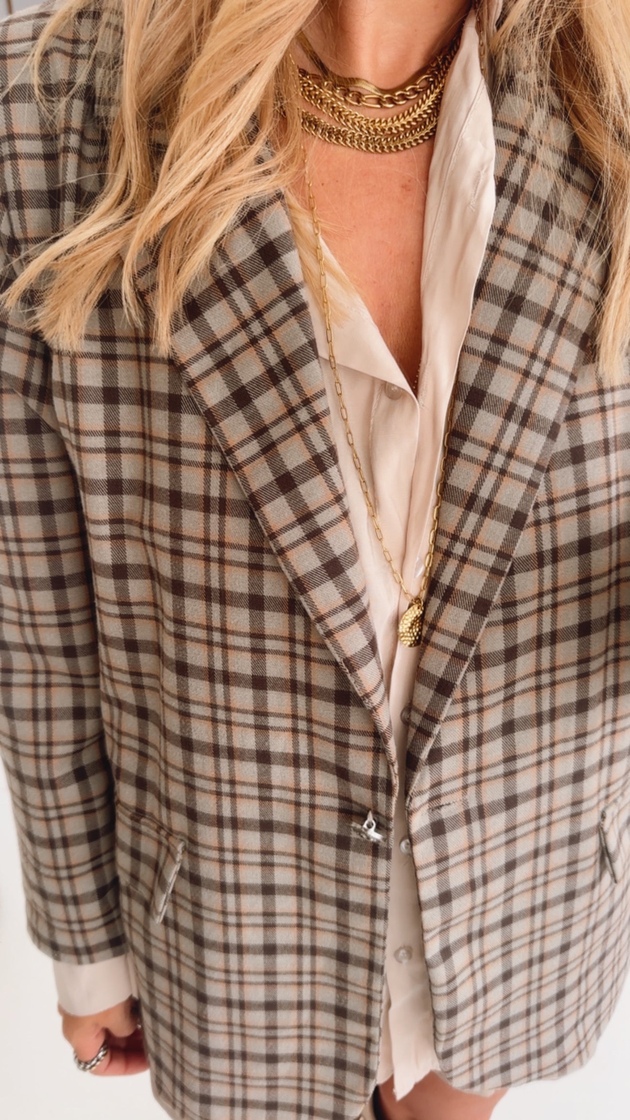 Loose Blazer Karo