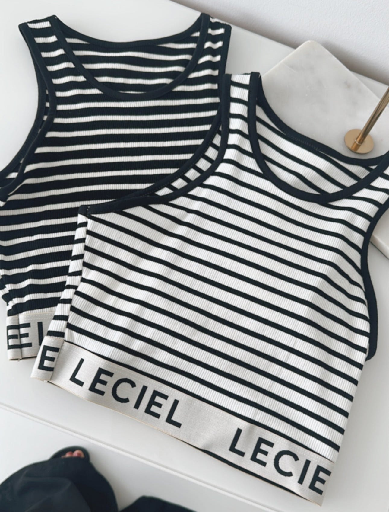 Ribbed Top Streifen