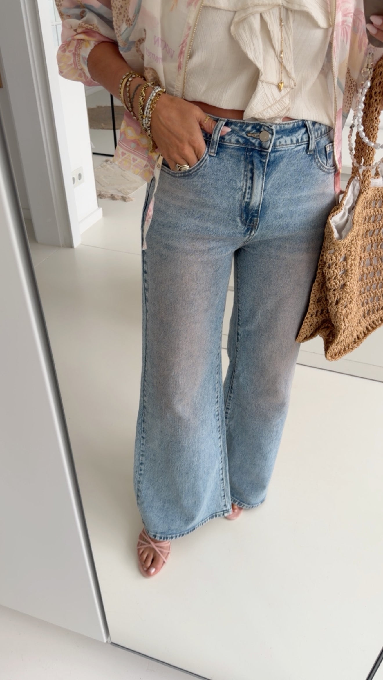 Jeans Pink Wash