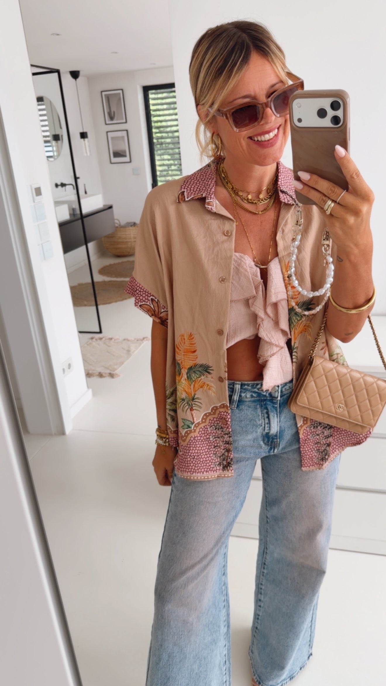 Hemd Bluse Jungle Vibes