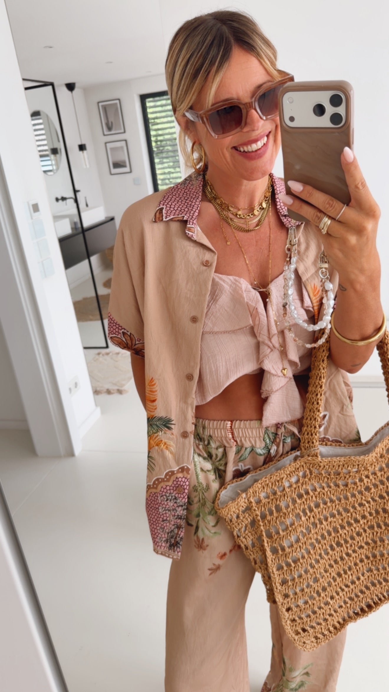 Hemd Bluse Jungle Vibes