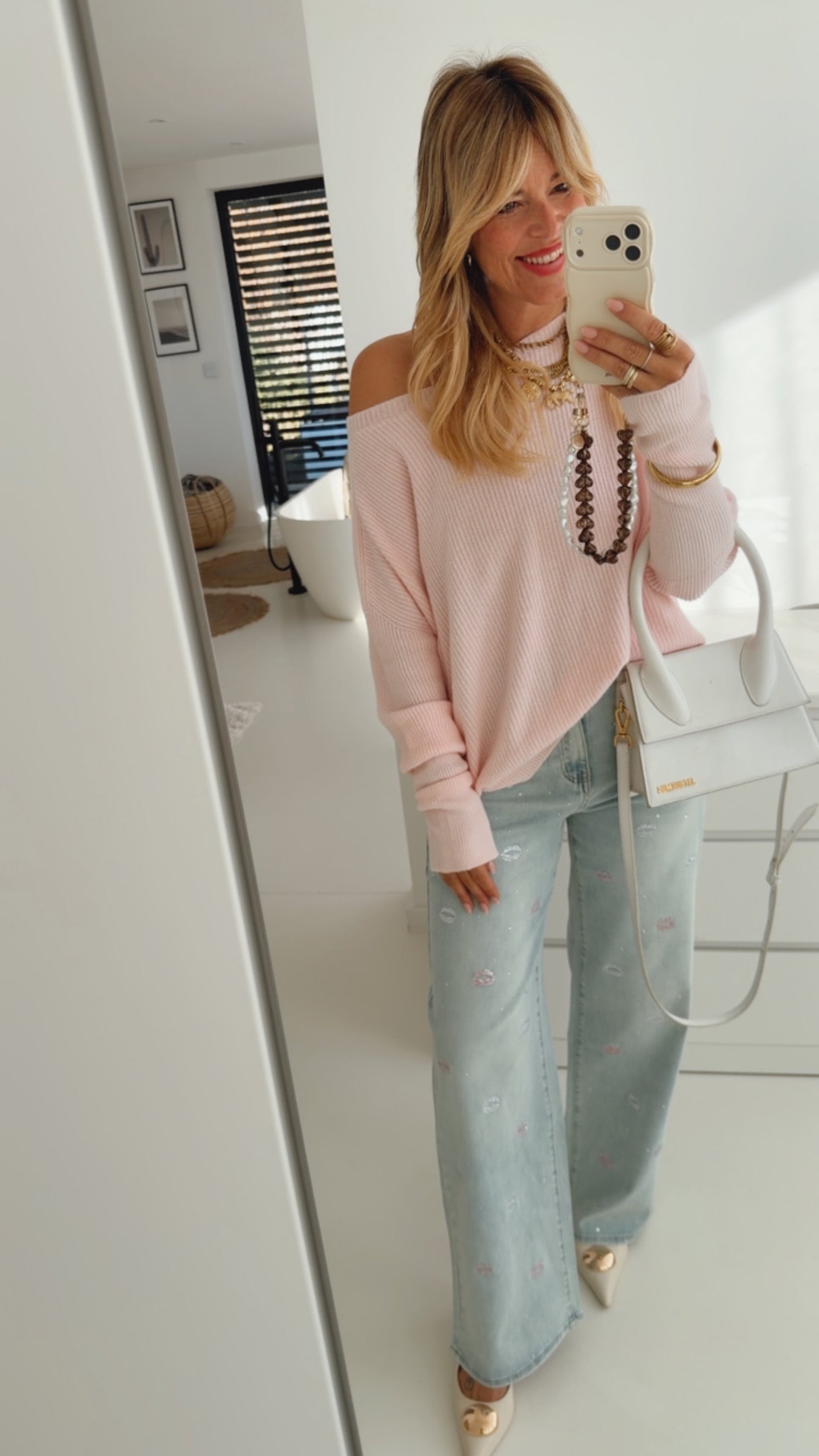 Jeans Glitter Lips