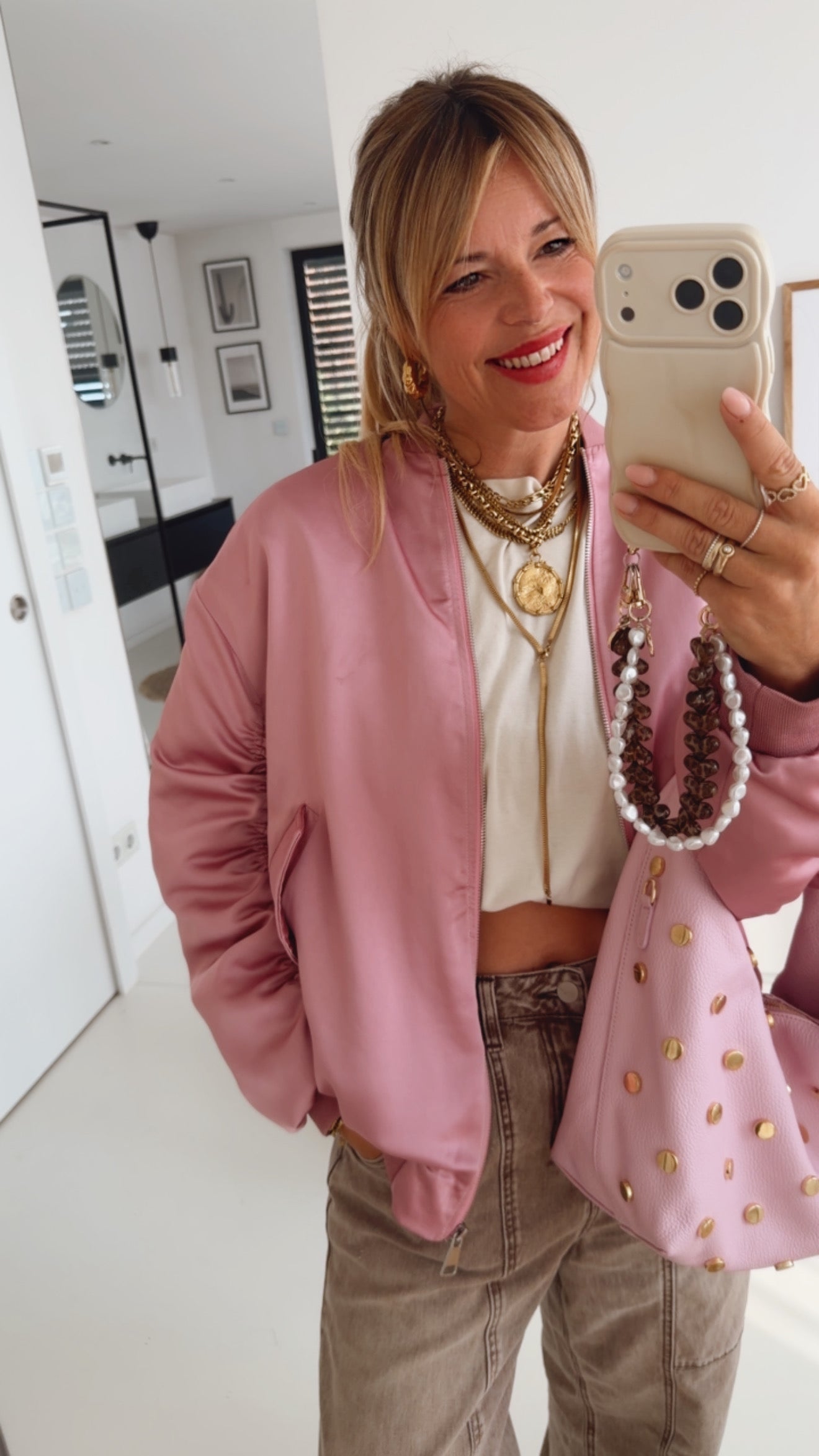 Bomber Jacke Schimmer