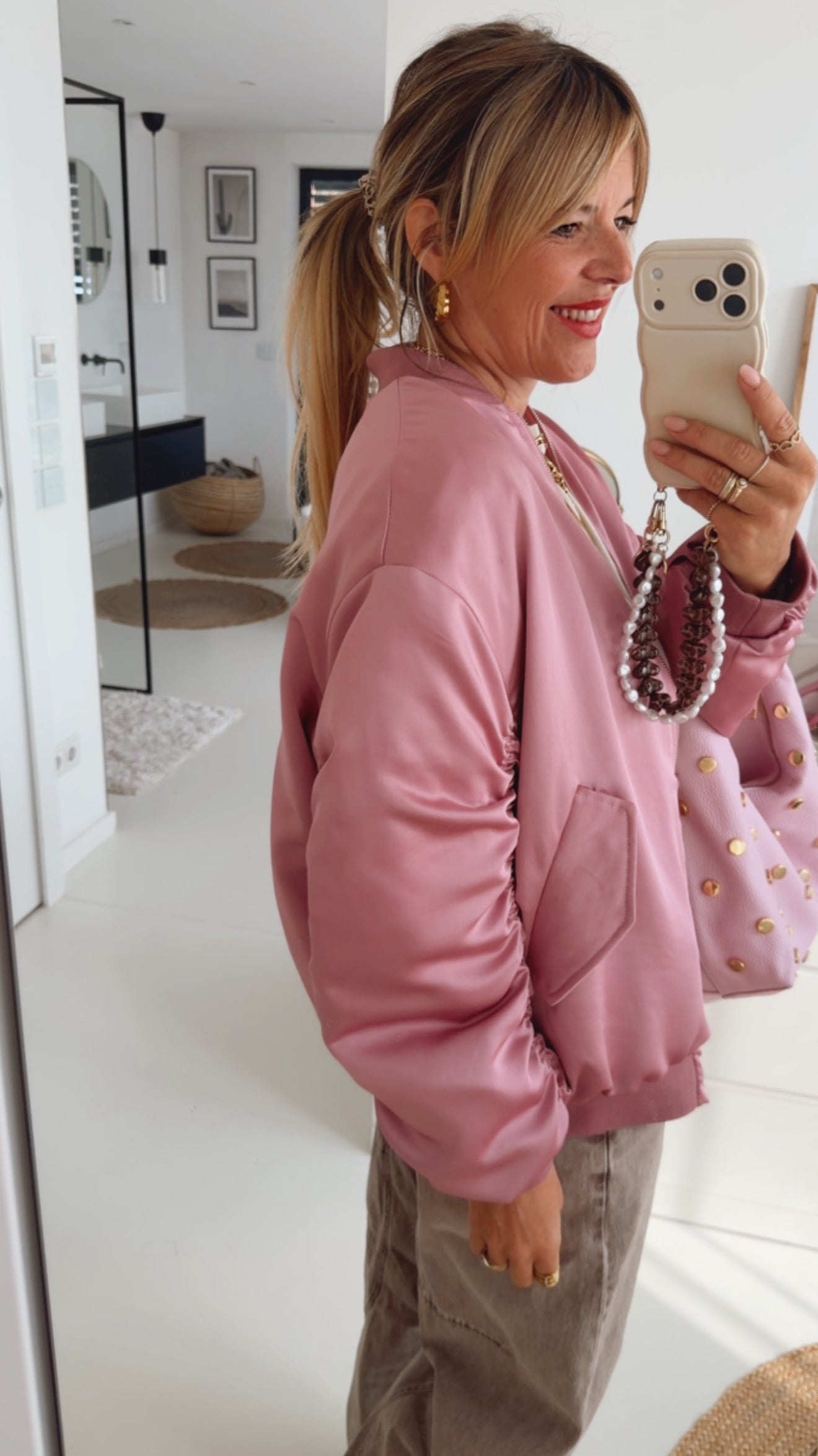 Bomber Jacke Schimmer