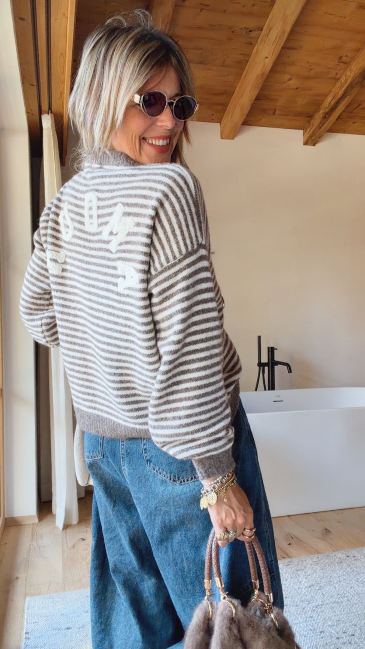 Streifen Pulli Amore
