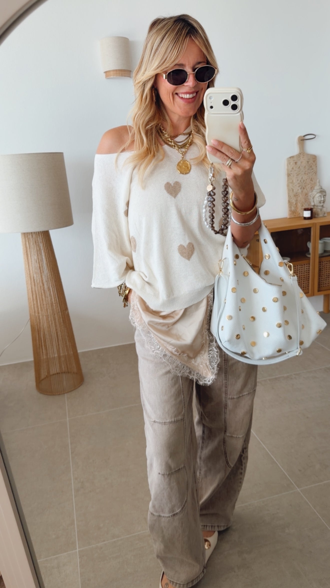 Knit Shirt Hearts