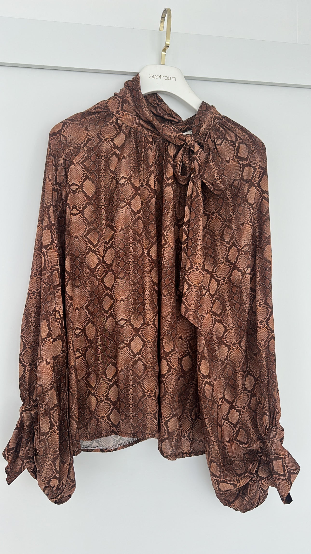 Snake Bluse Loosearm mit Schluppe