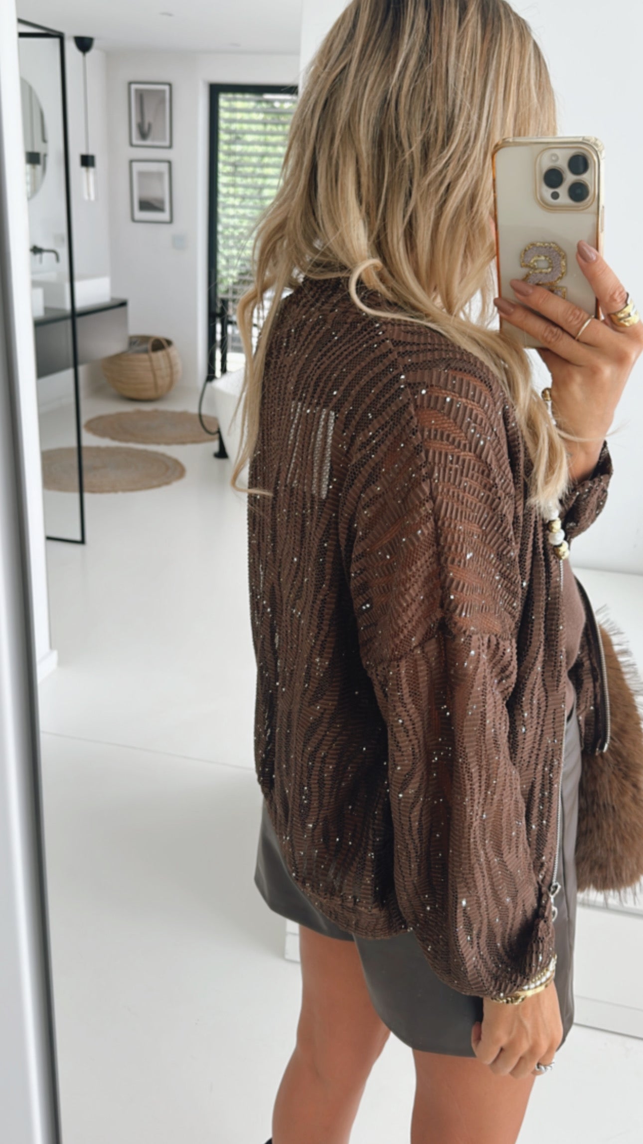 Midi Jacke Dreamy Sparkle