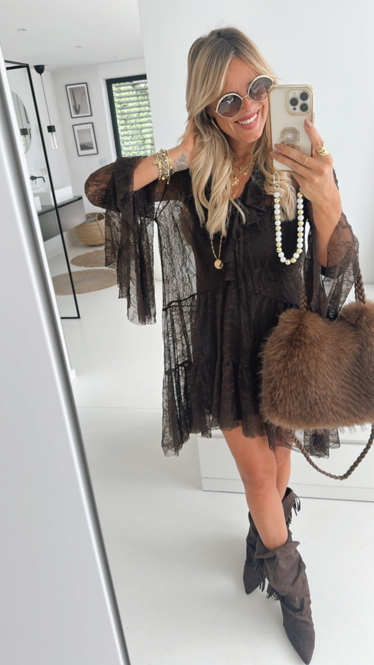 Mini Kleid Lace Lover