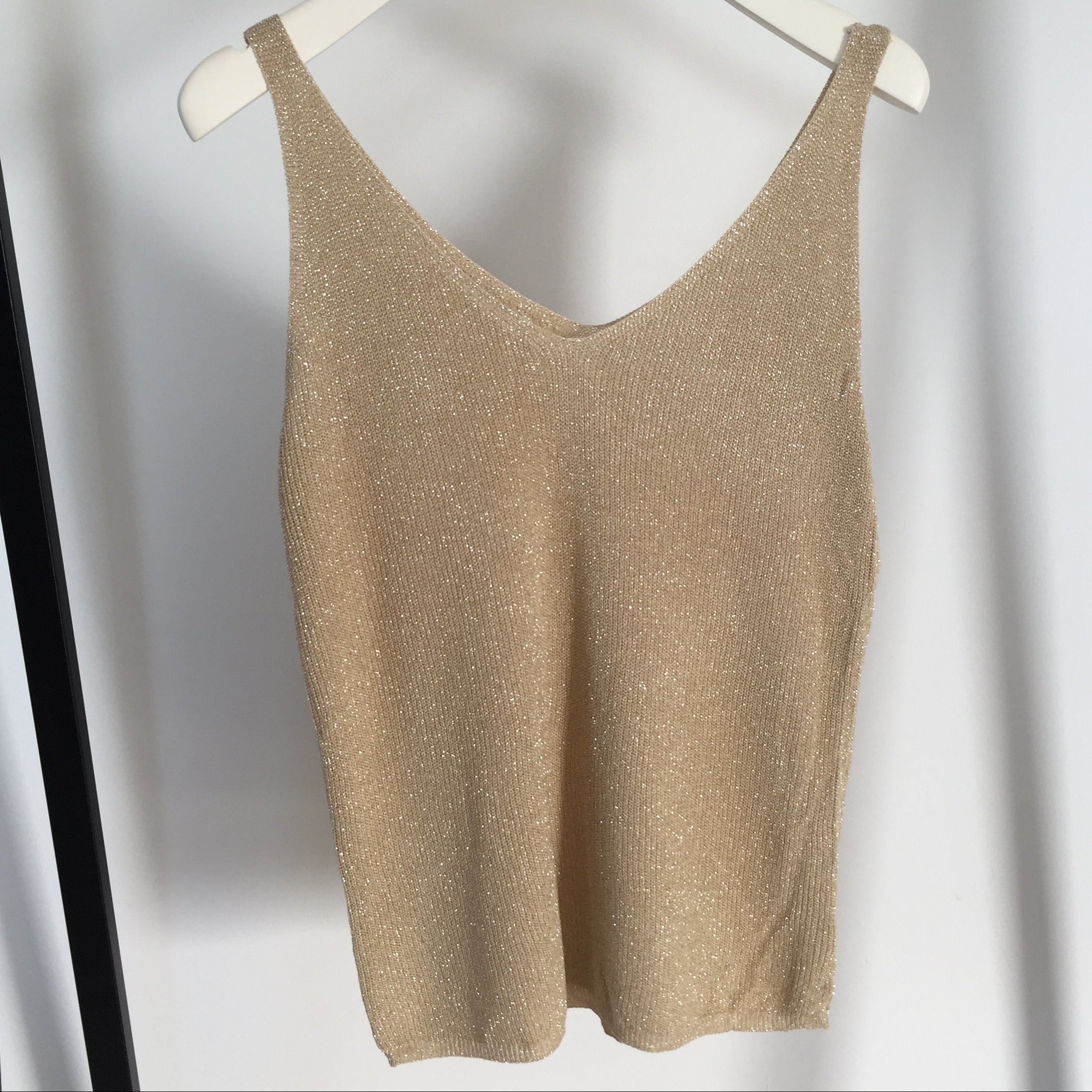 Loose Knit Top Glitter