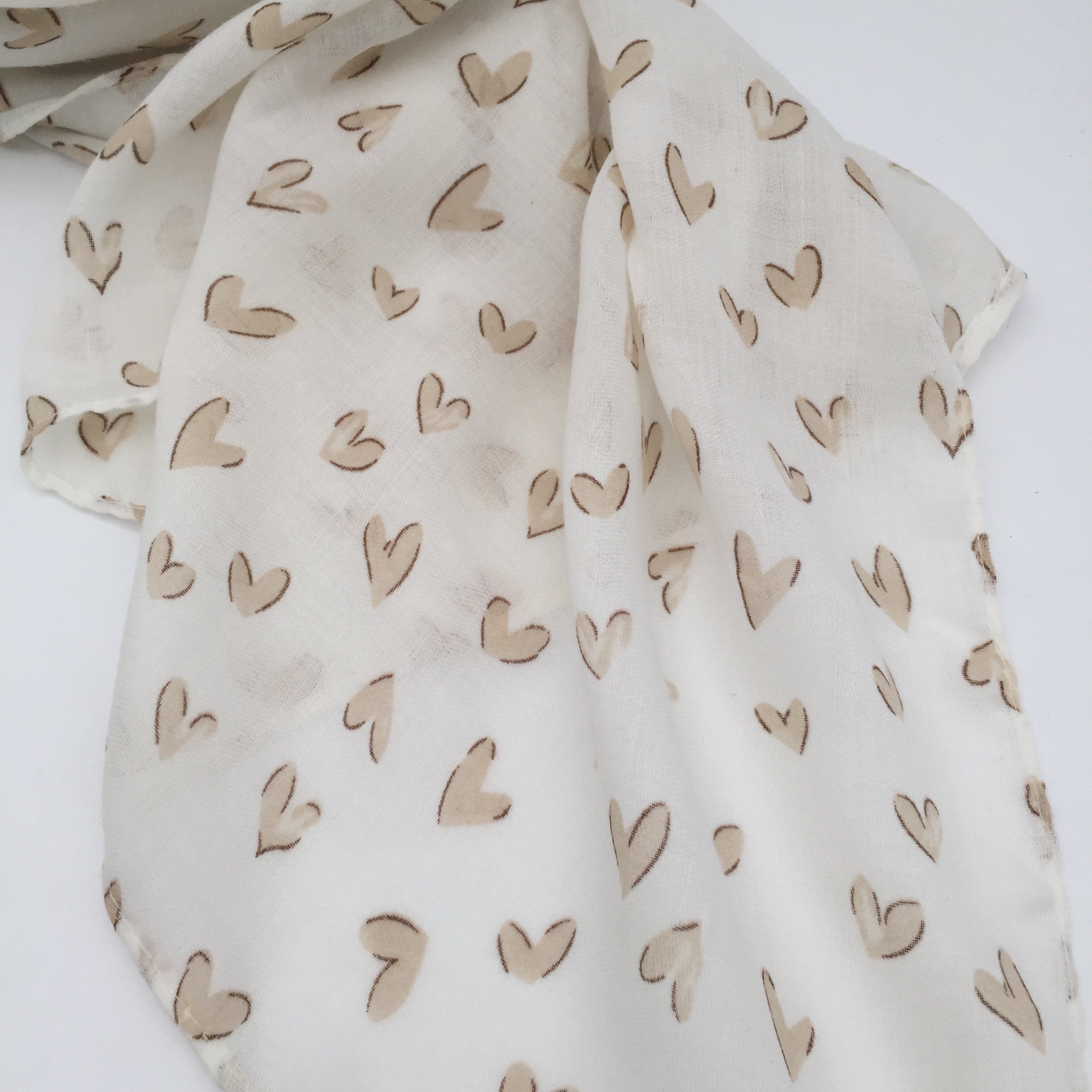 Schal Multi Hearts