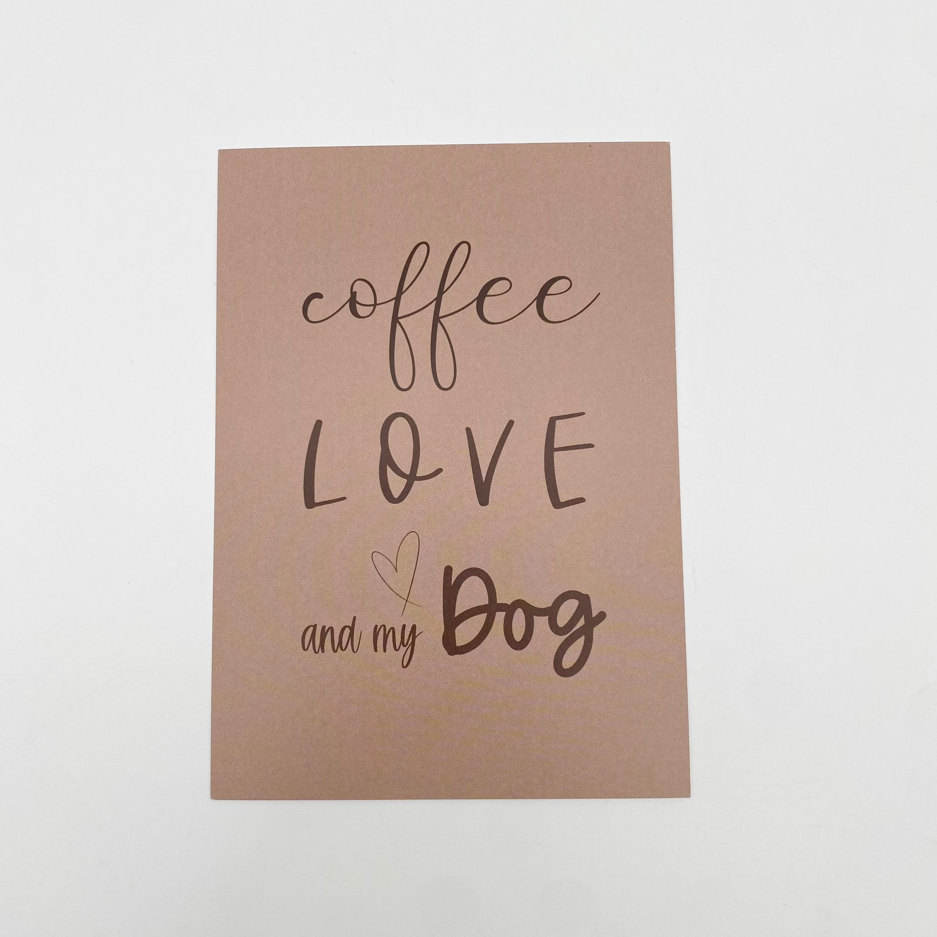 Postkarte laKiwi - Dog Lover