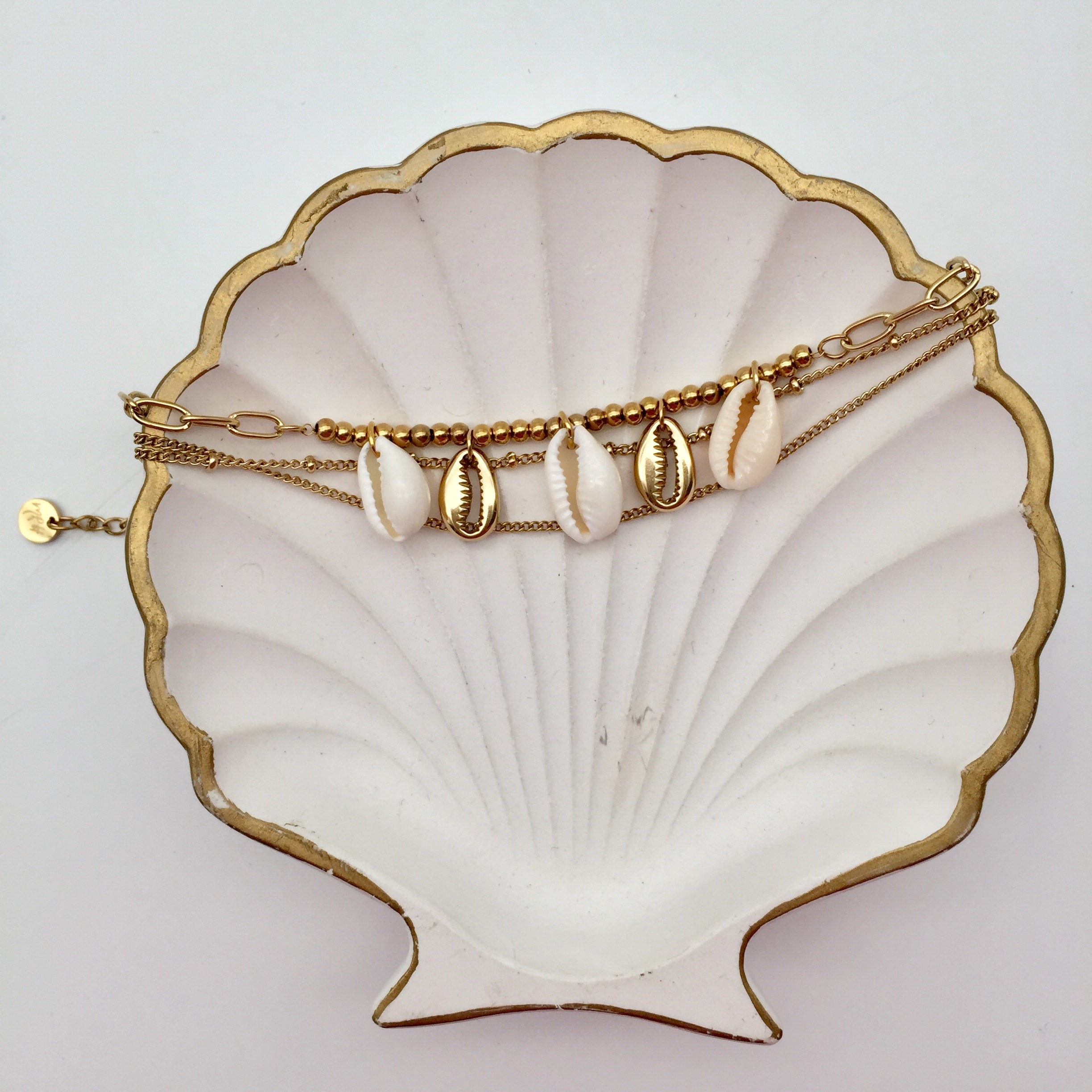 Tripple Armkette Muscheln