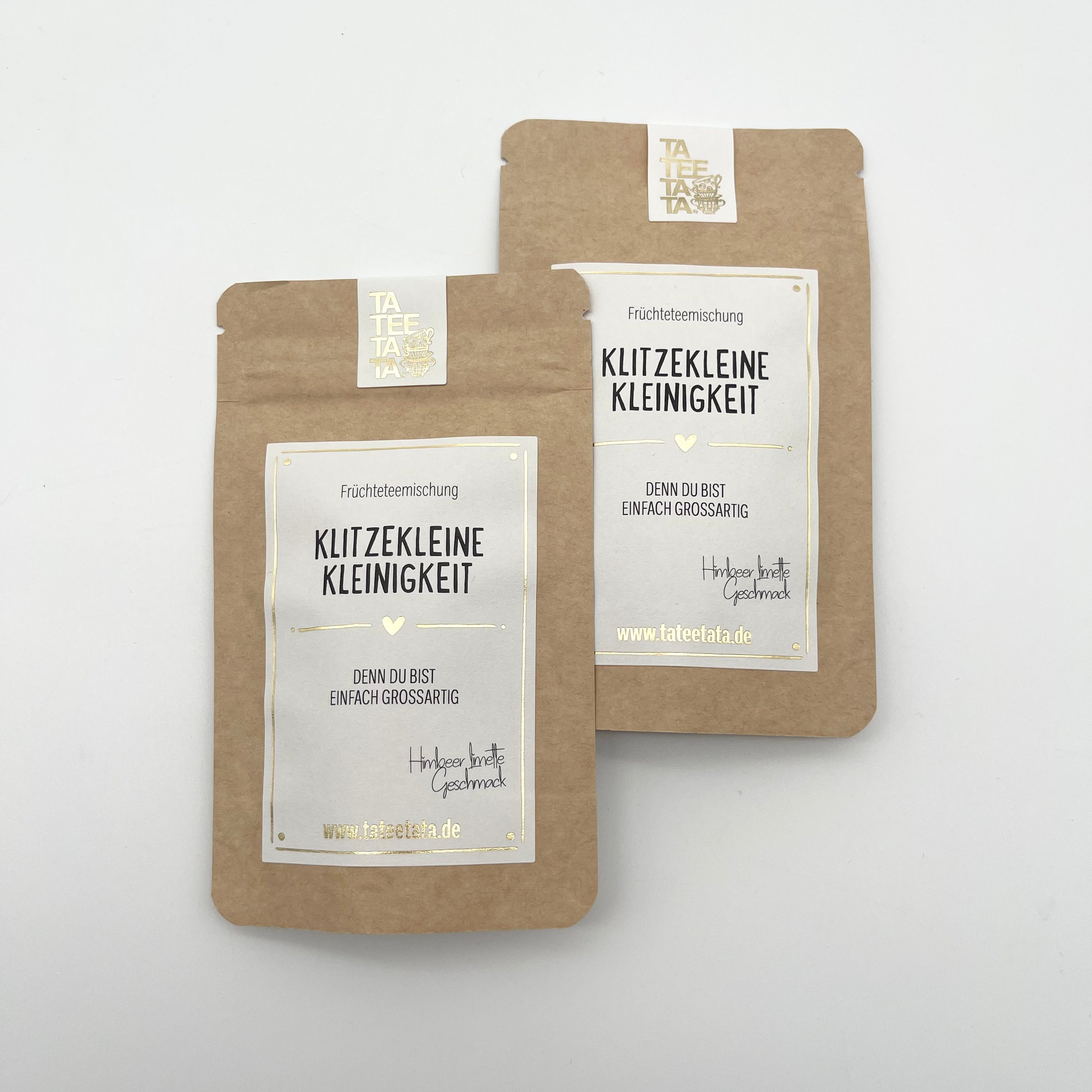 Klitzekleine Kleinigkeit Tee