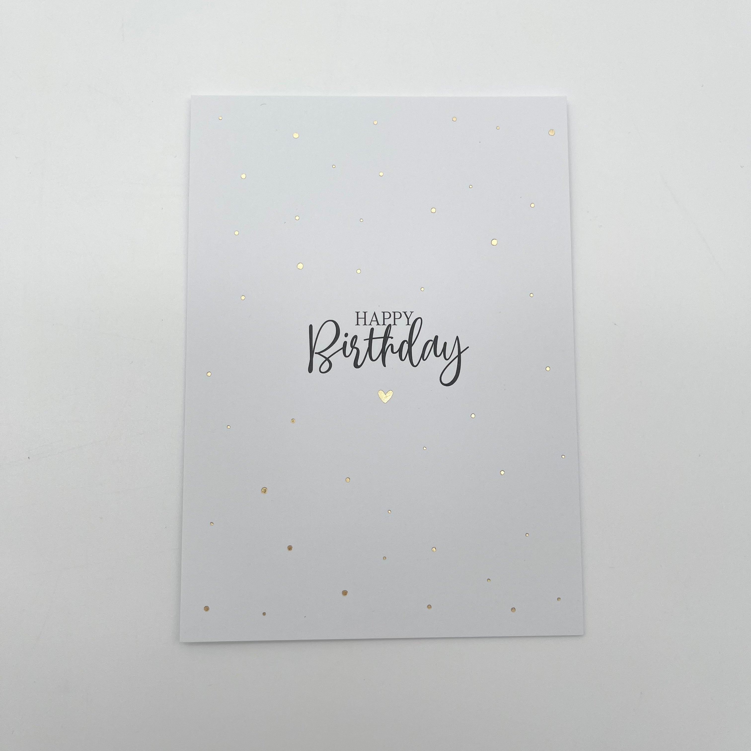 Postkarte Happy Birthday
