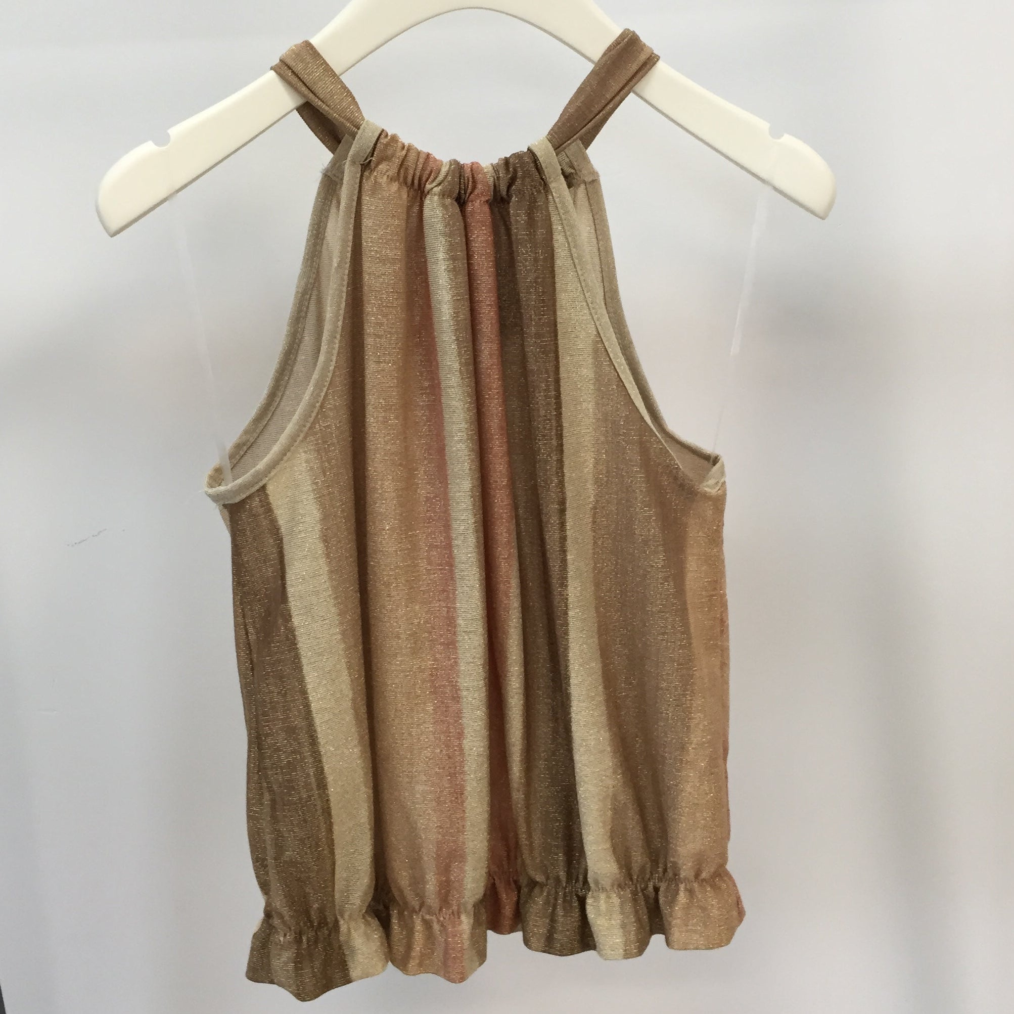 Neckholder Top Plissee