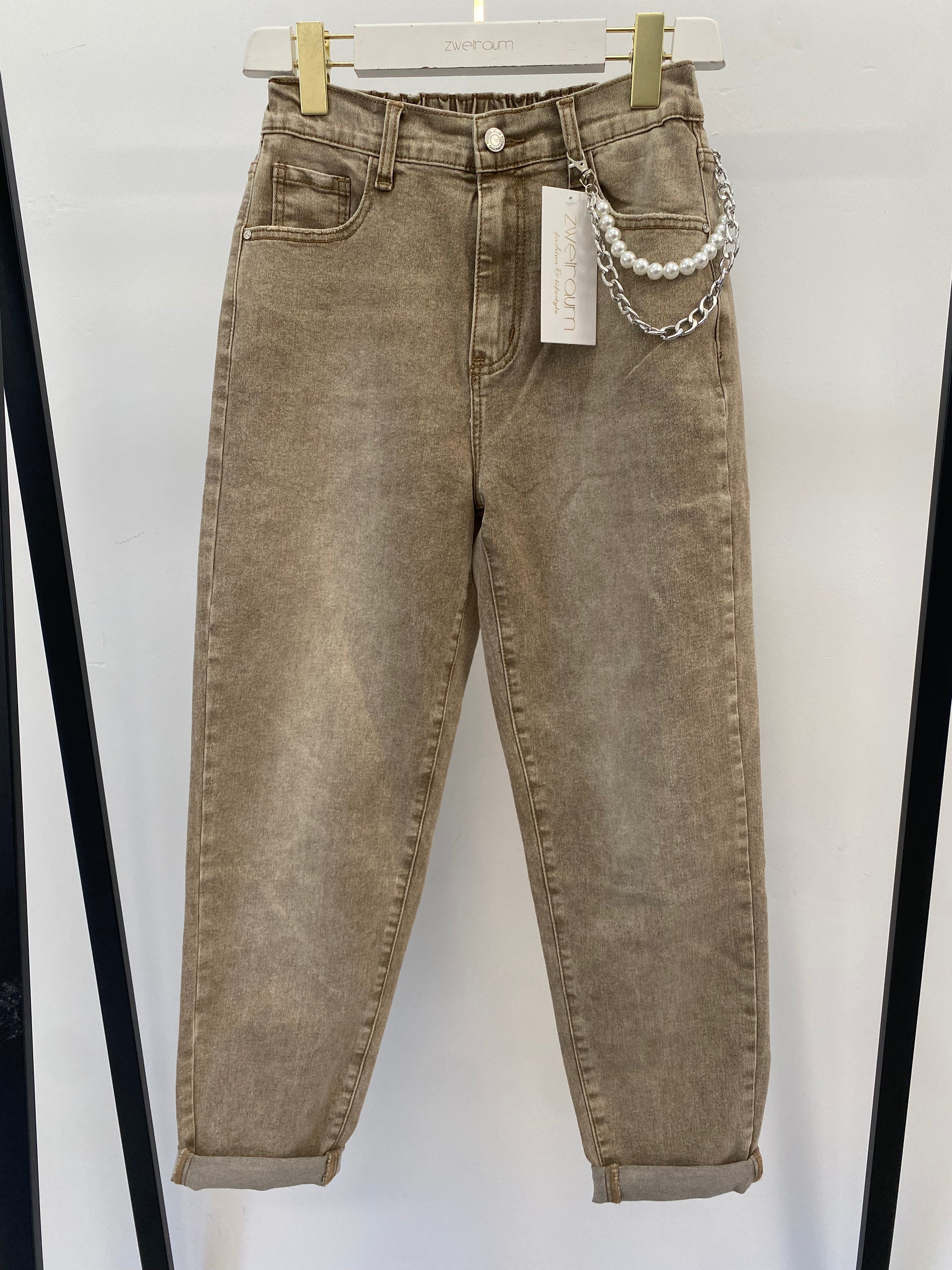 Jeans Pearl Chain