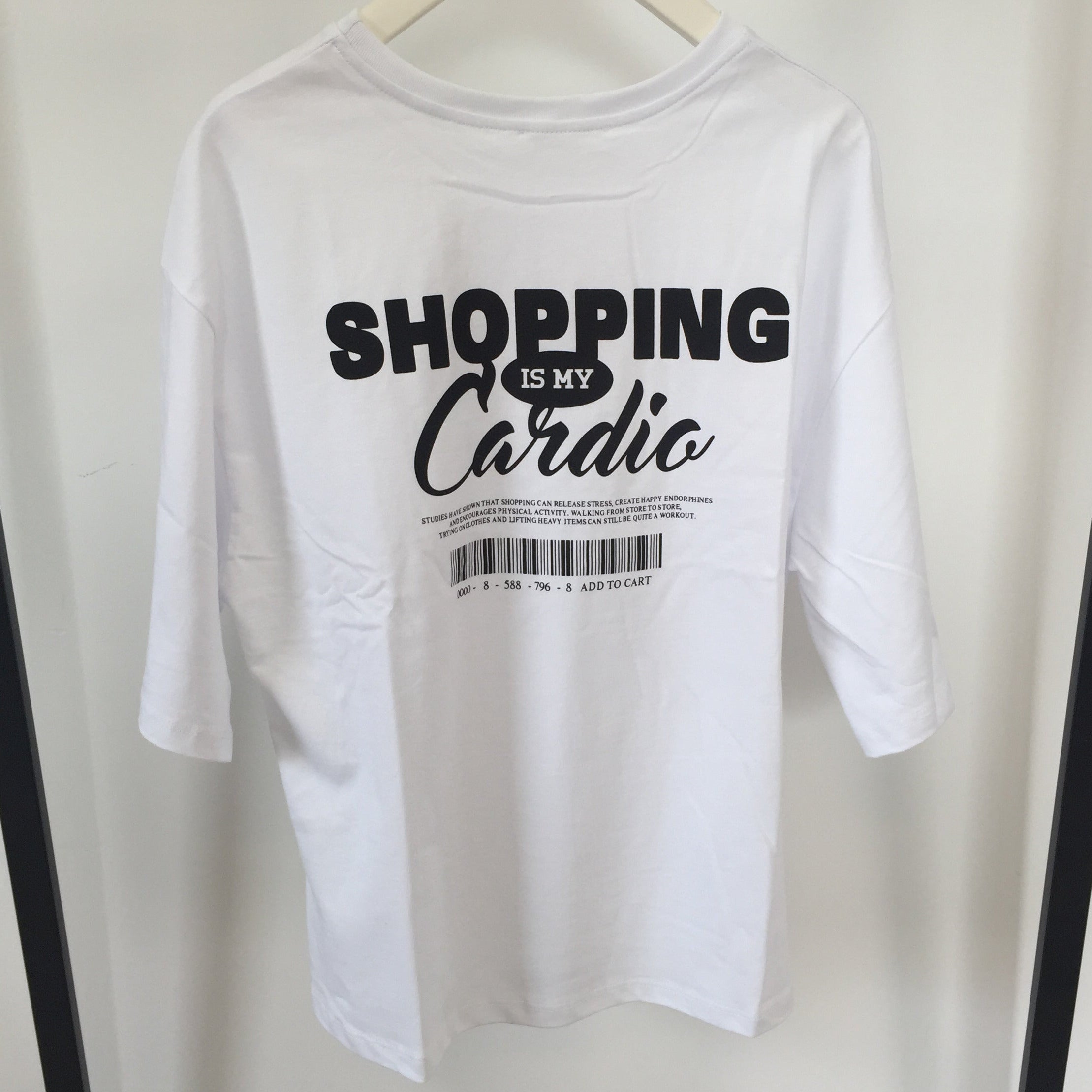 T-Shirt Backprint Shopping