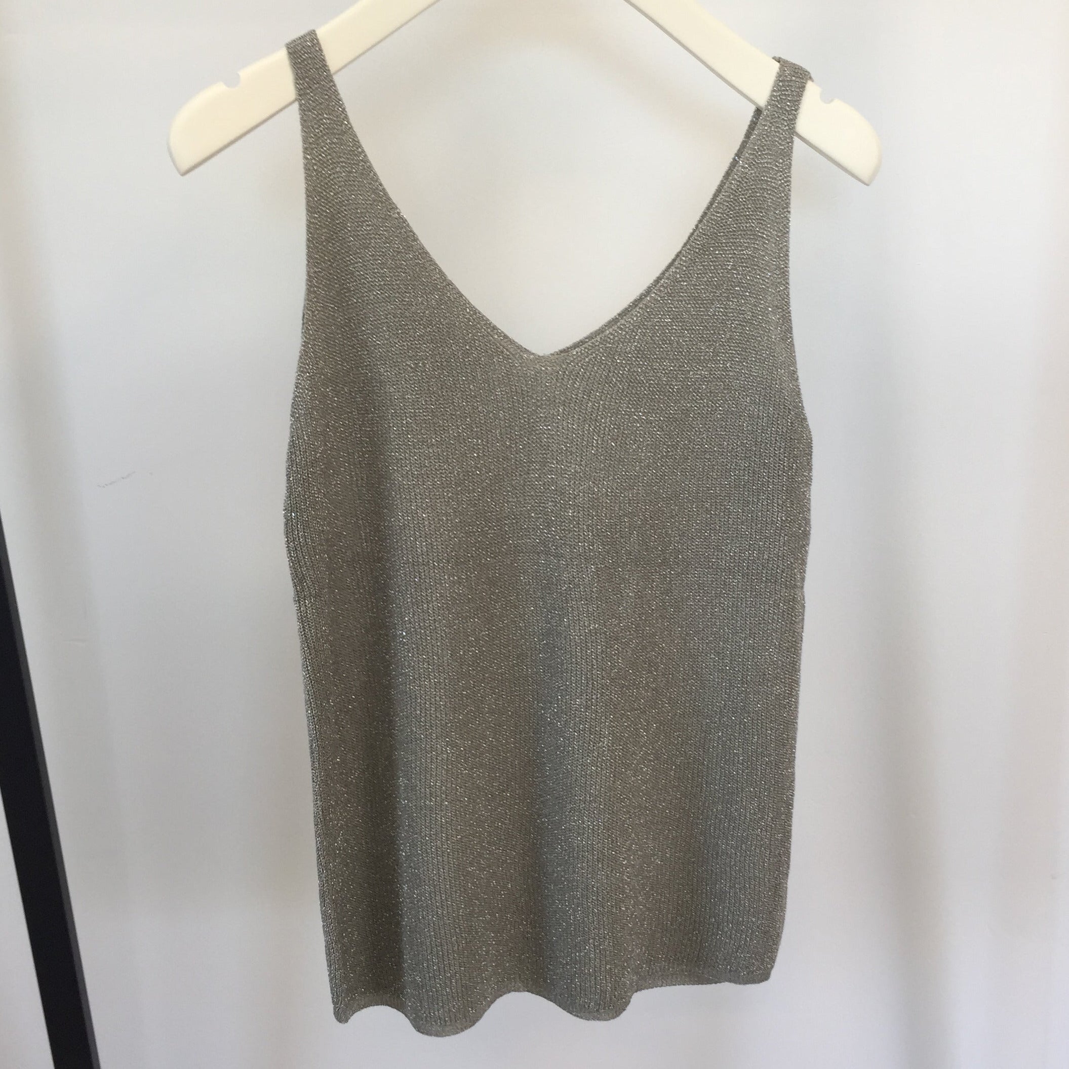 Loose Knit Top Glitter