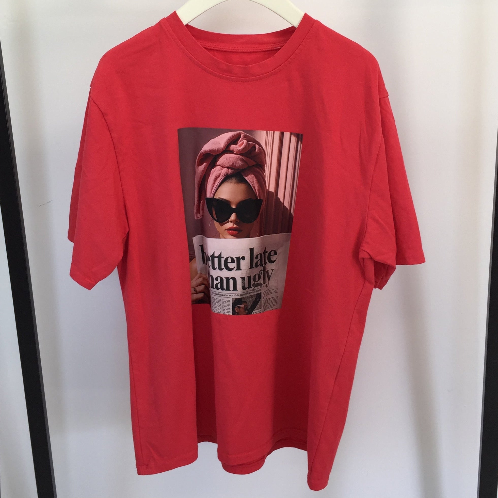 T-Shirt Illustration Better Late