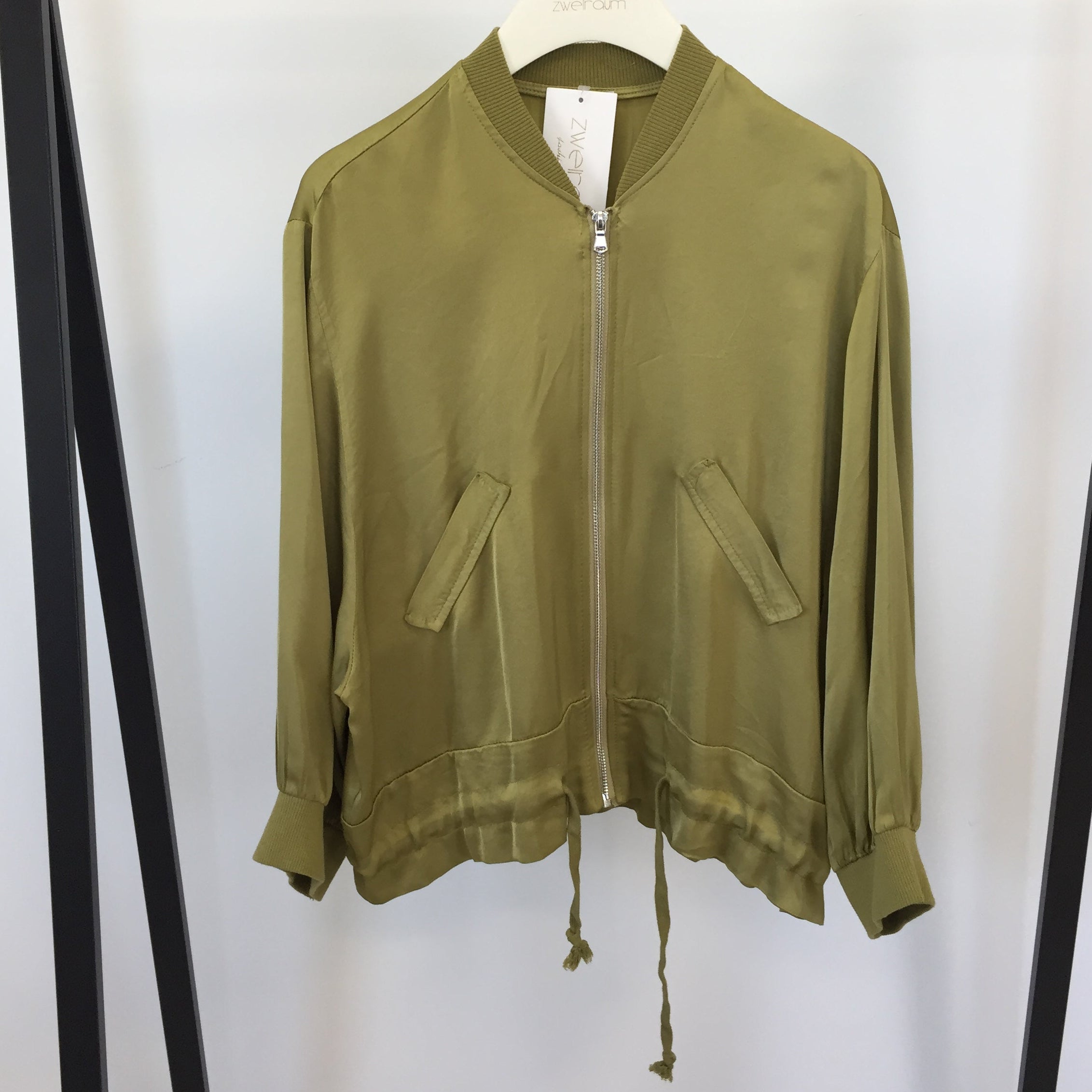 Jacke Satin Optik