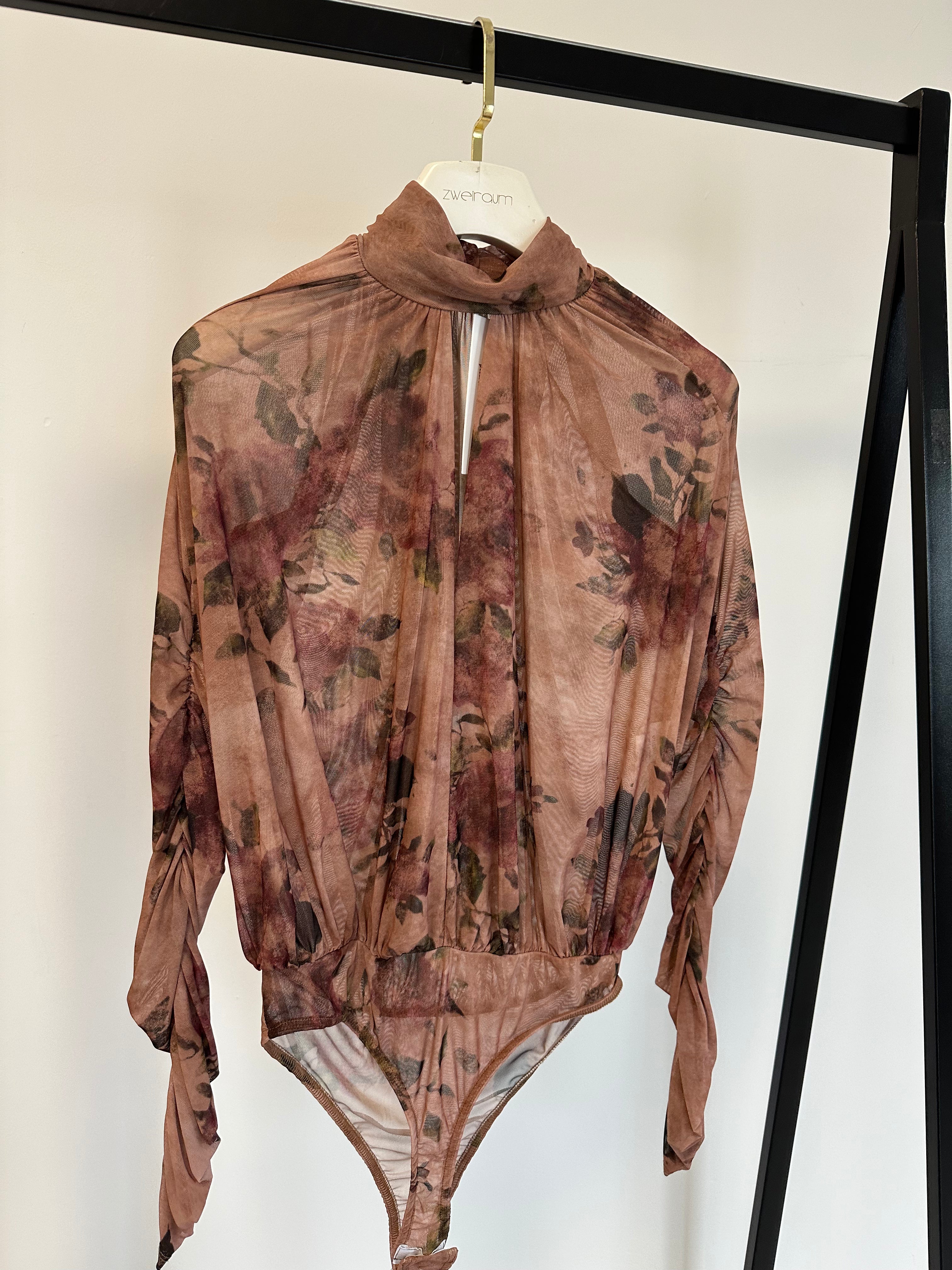 Longsleeve Body Cutout Flower